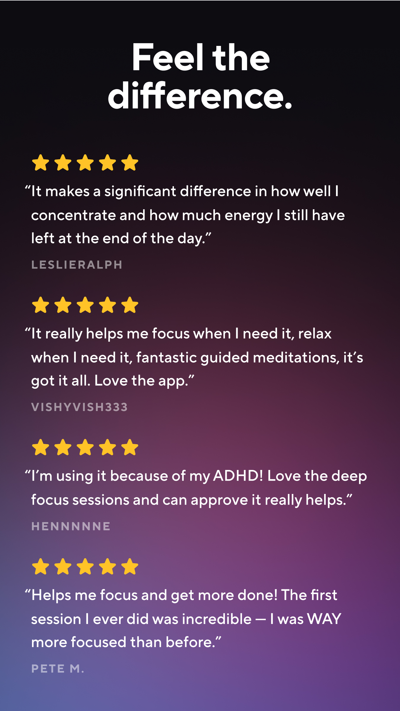 اسکرین شات 6 برنامه Music for Focus by Brain.fm