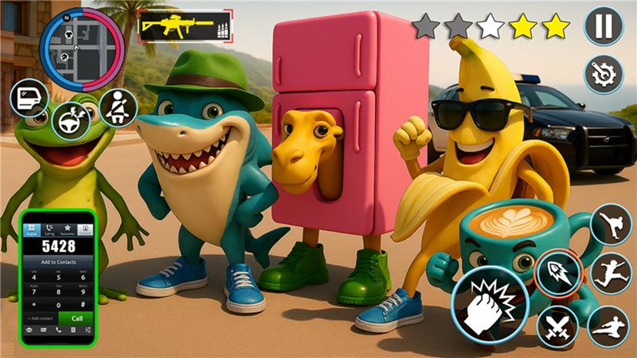 اسکرین شات 1 بازی Guess Meme Prankster Fun 3D