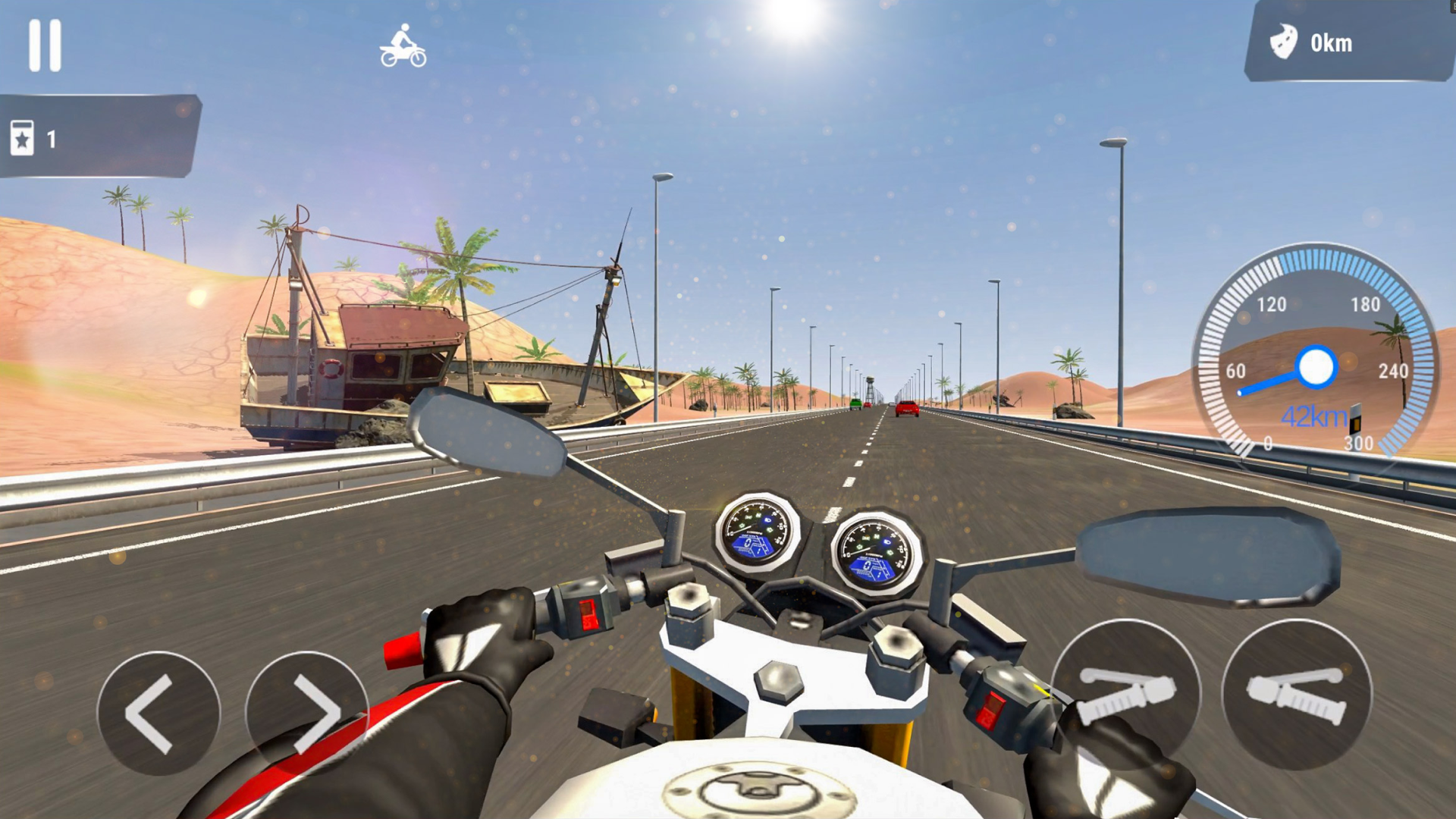 اسکرین شات 6 بازی Real Motorcycle Racing Game