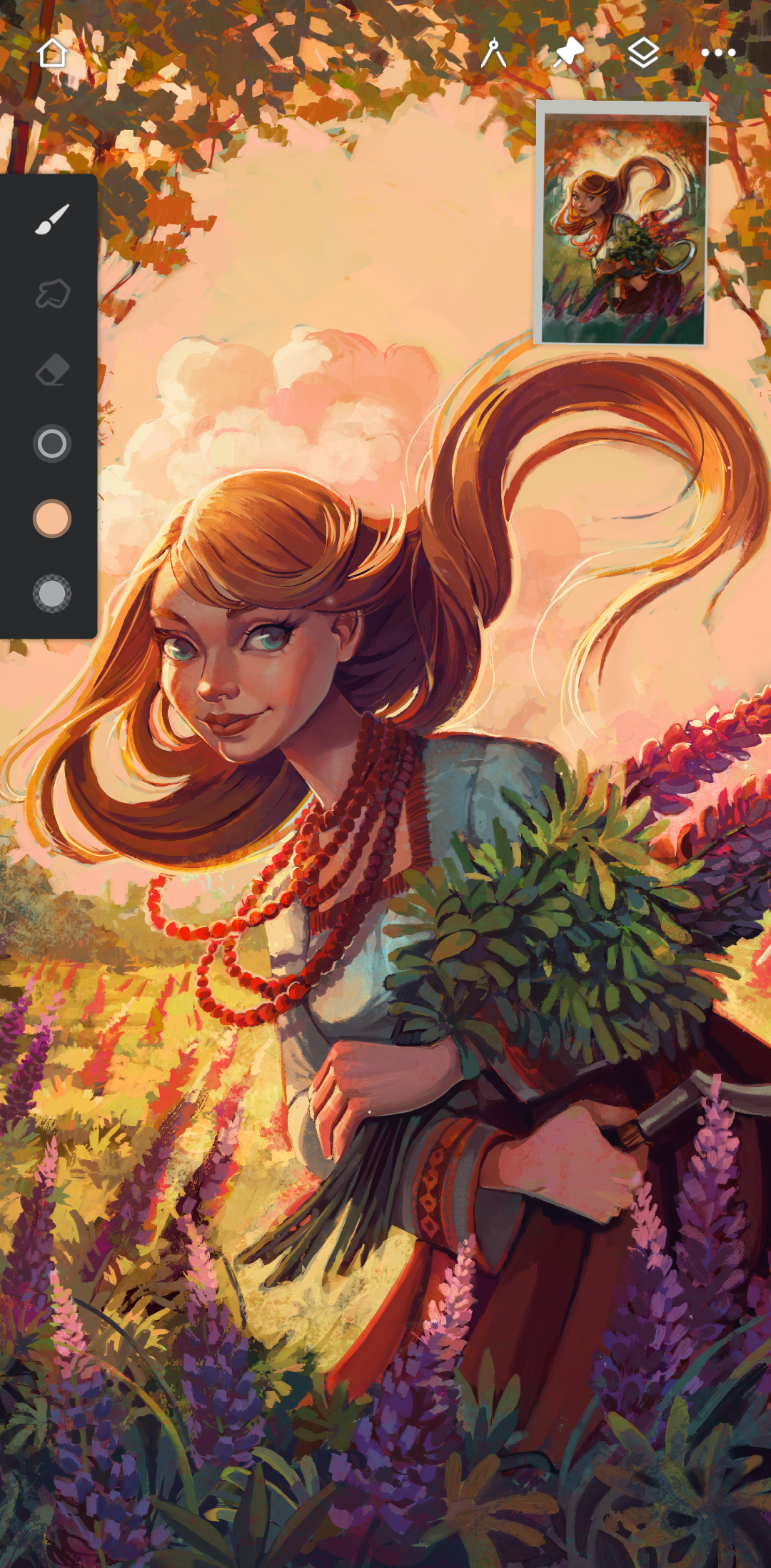 اسکرین شات 2 برنامه Infinite Painter