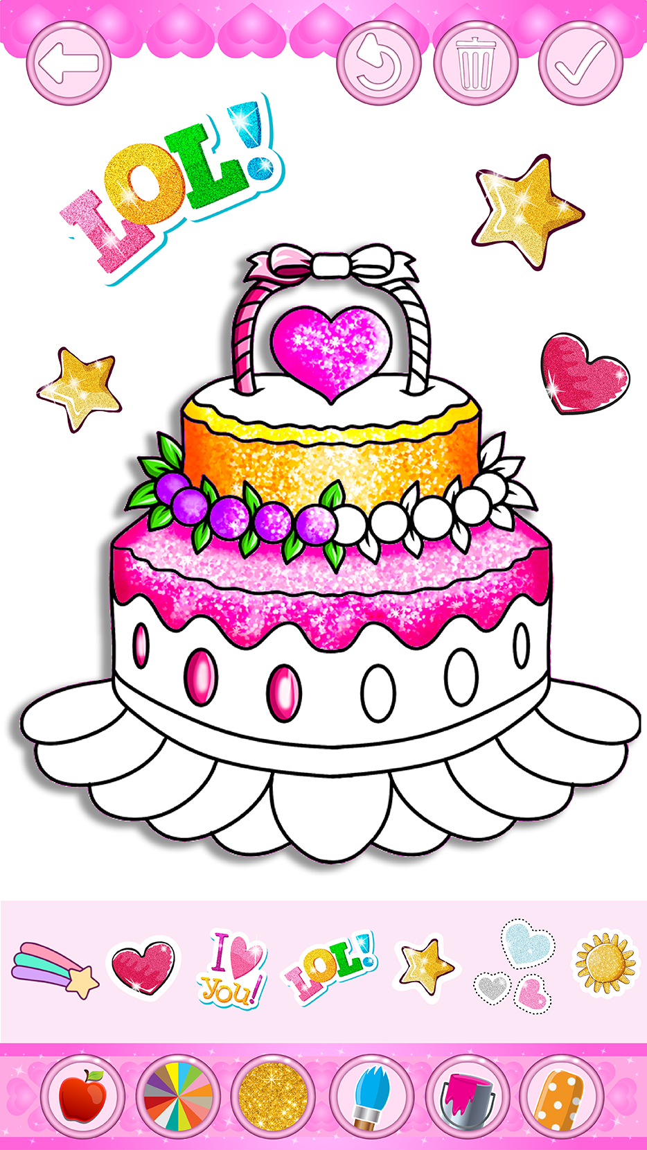 اسکرین شات 3 برنامه Bride and Groom Coloring book