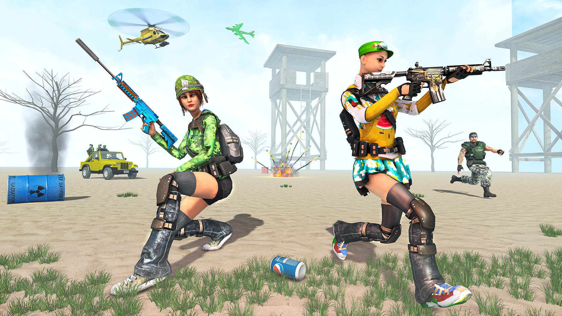 اسکرین شات 4 برنامه Cover Strike: Offline Shooting