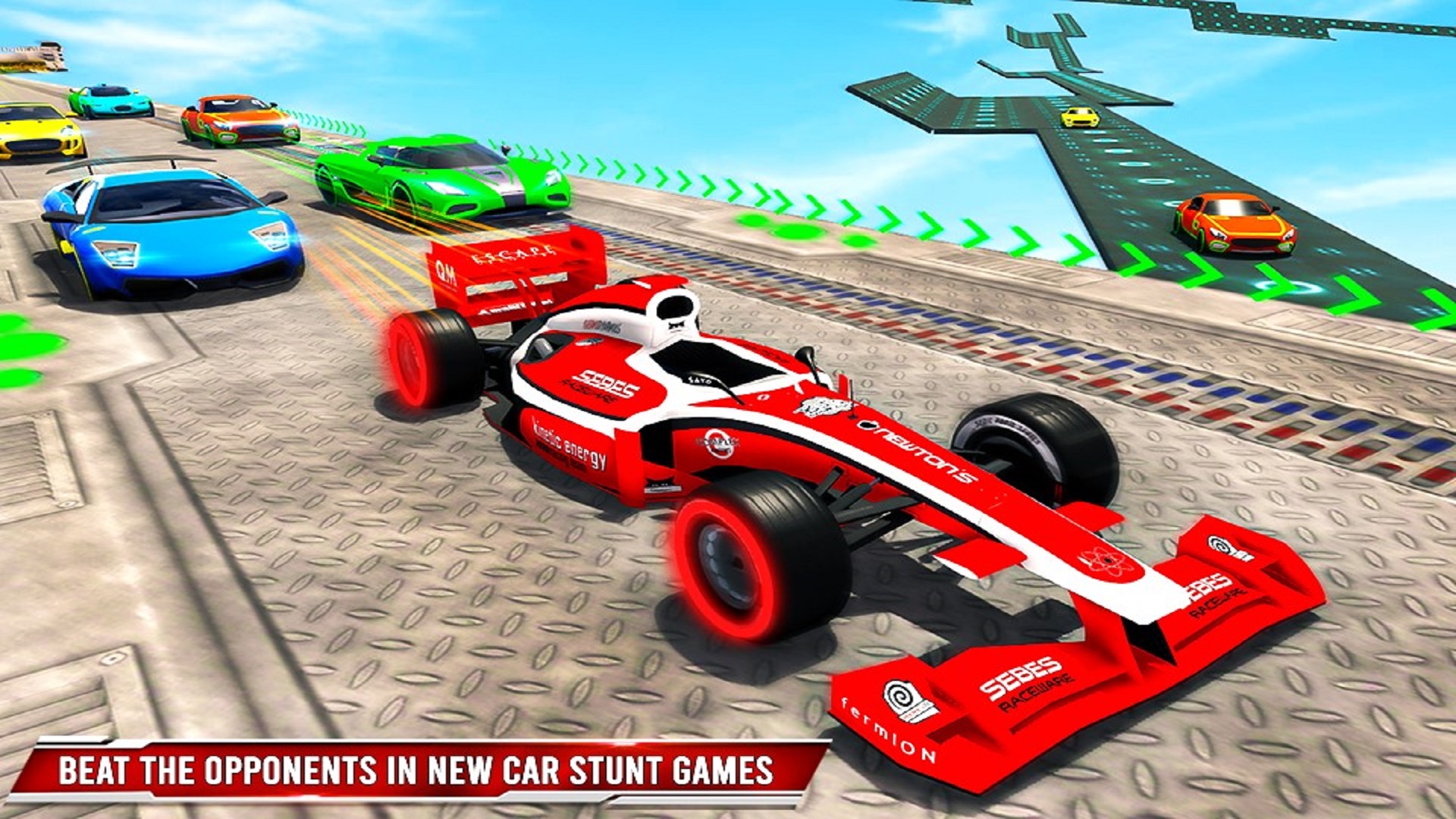 اسکرین شات 3 بازی Mega Ramp GT Car Stunt Games