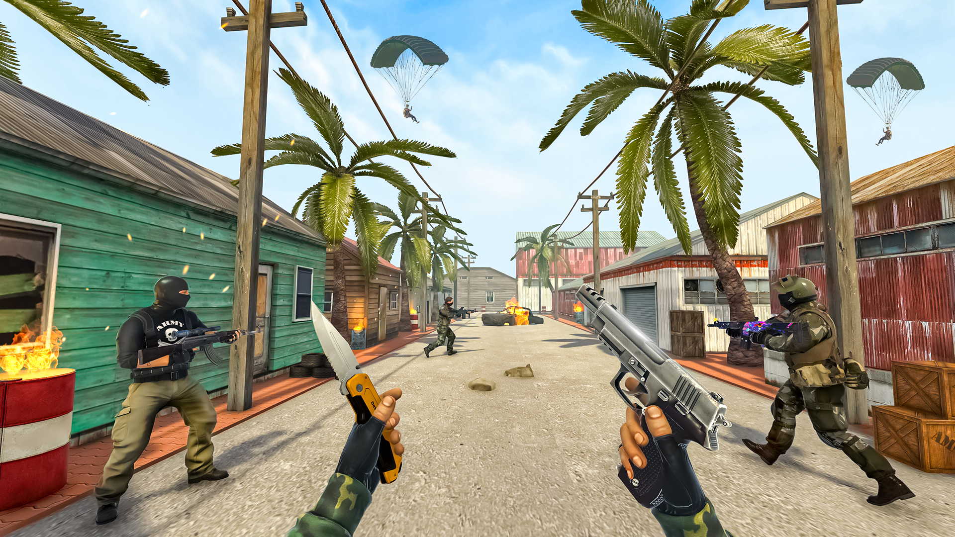 اسکرین شات 3 بازی FPS Shooter:3D Gun Fire Games