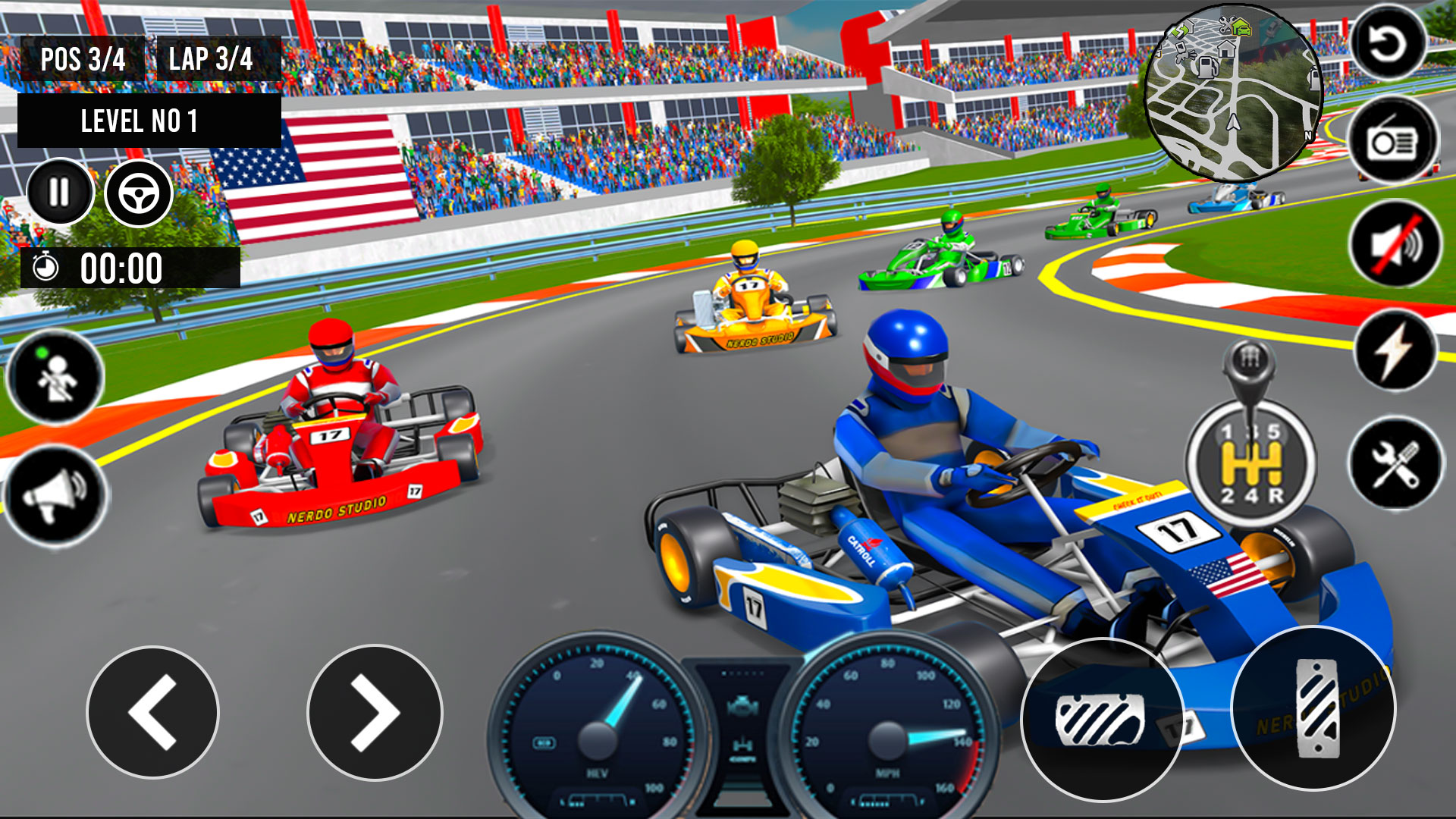 اسکرین شات 2 برنامه Go Kart Racing Games: Go Kart
