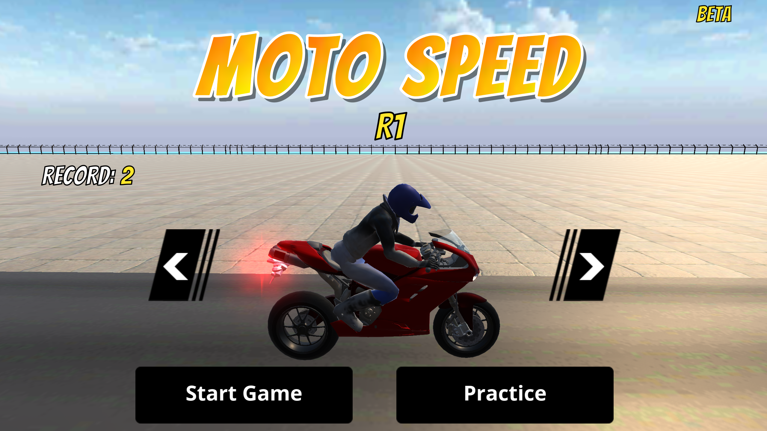 اسکرین شات 3 بازی Moto Speed The Motorcycle Game