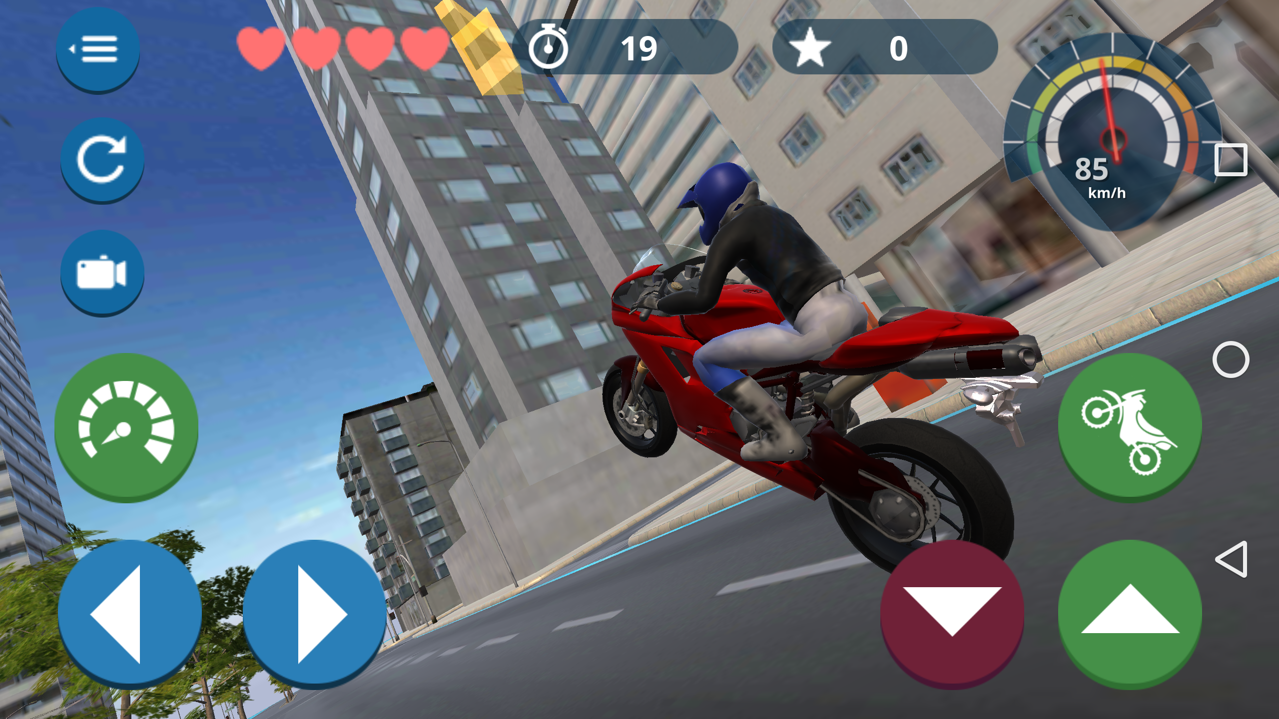 اسکرین شات 1 بازی Moto Speed The Motorcycle Game