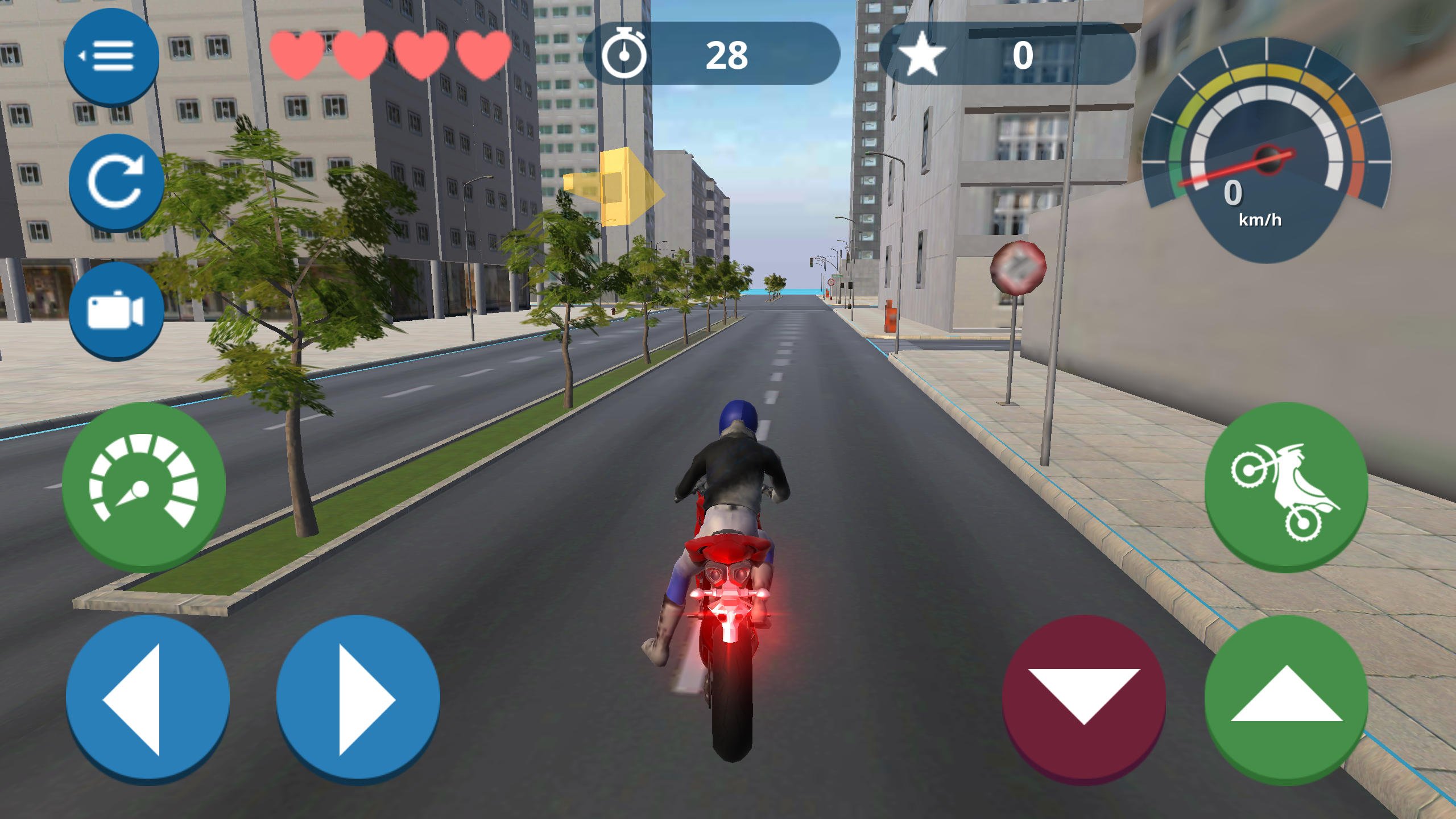 اسکرین شات 5 بازی Moto Speed The Motorcycle Game