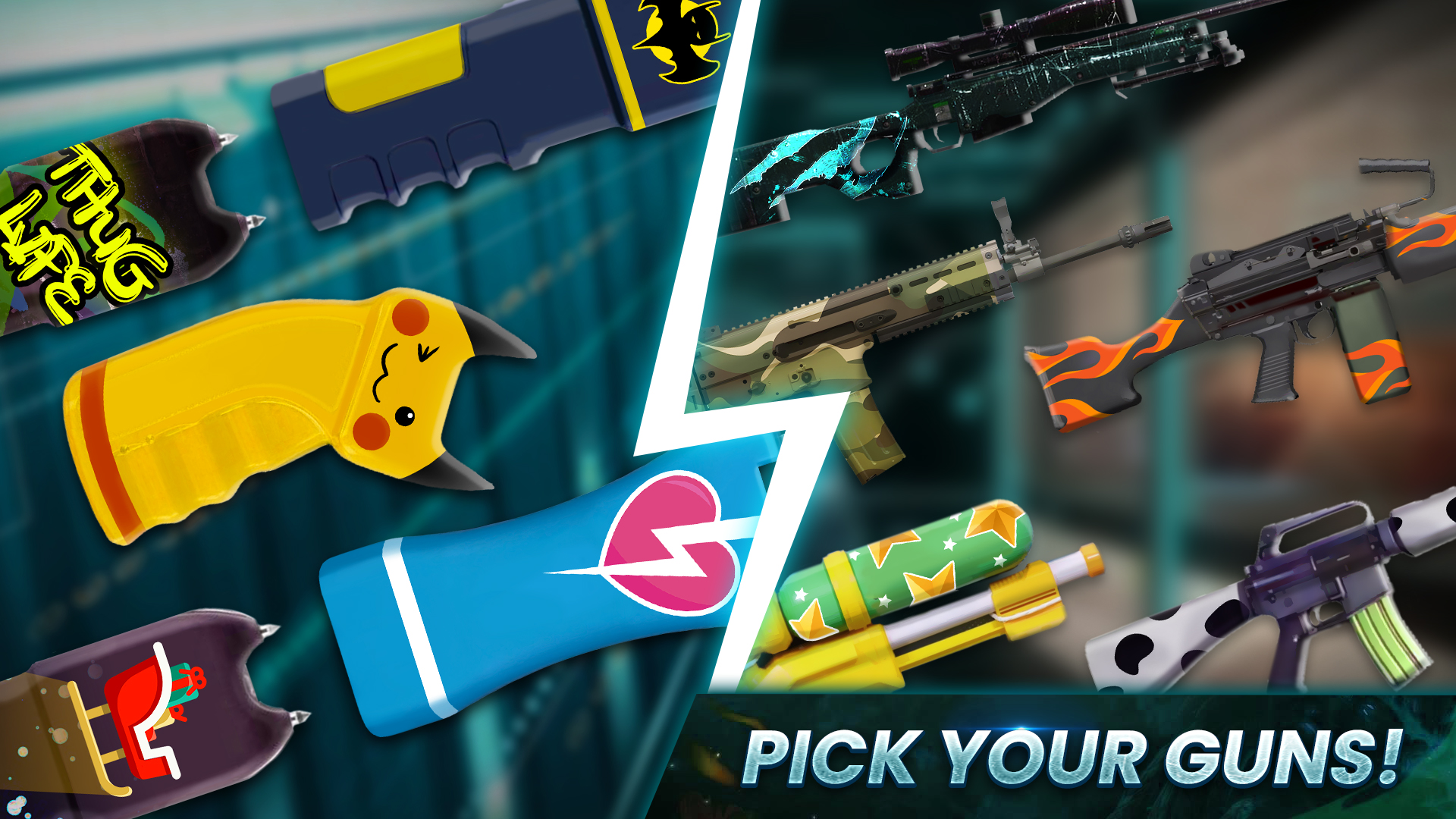 اسکرین شات 2 بازی Shock Taser: Prank Simulator