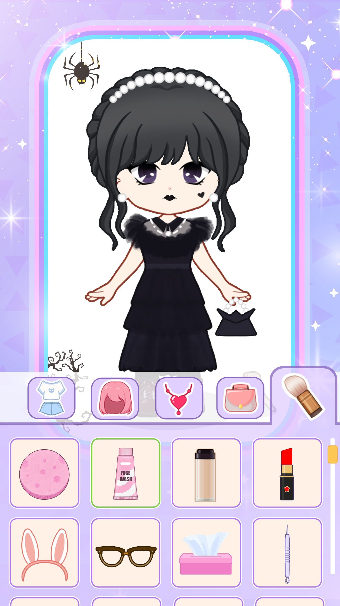 اسکرین شات 8 بازی Doll Dress Up: Makeup Games