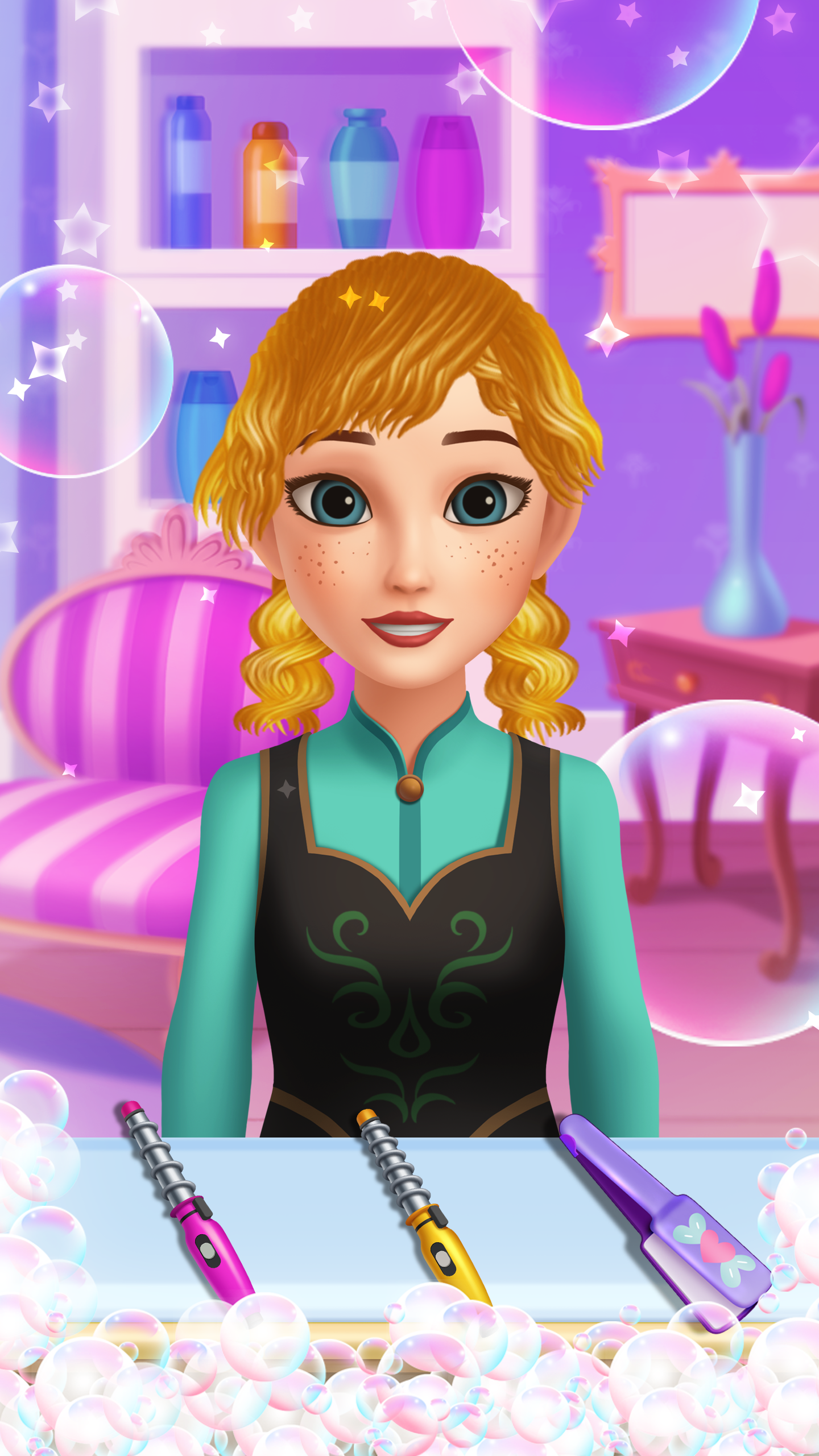 اسکرین شات 5 بازی Hair Salon: Beauty Salon Game