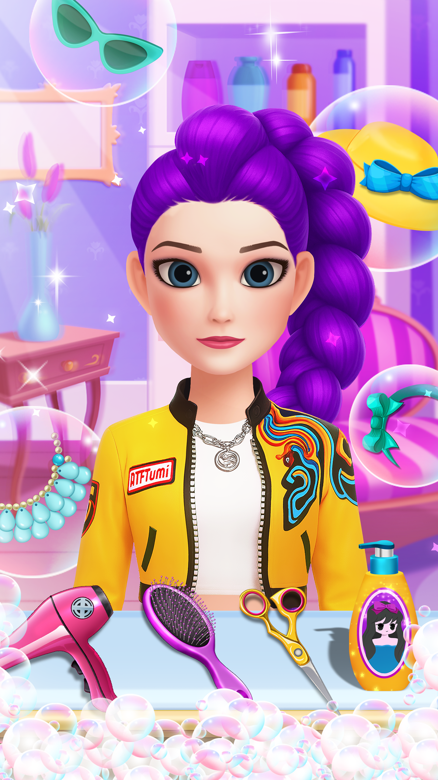 اسکرین شات 1 بازی Hair Salon: Beauty Salon Game