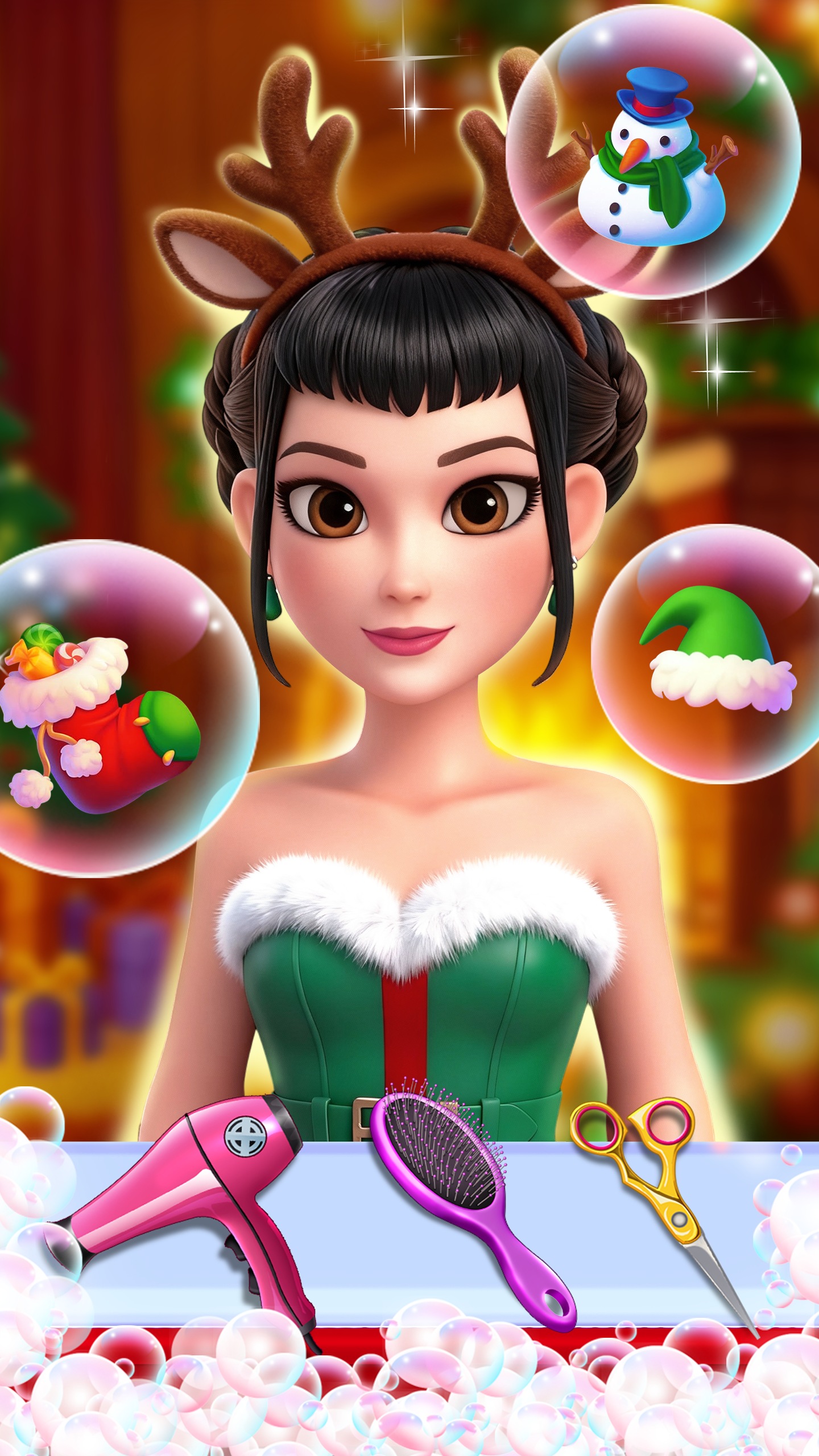 اسکرین شات 1 بازی Hair Salon: Beauty Salon Game