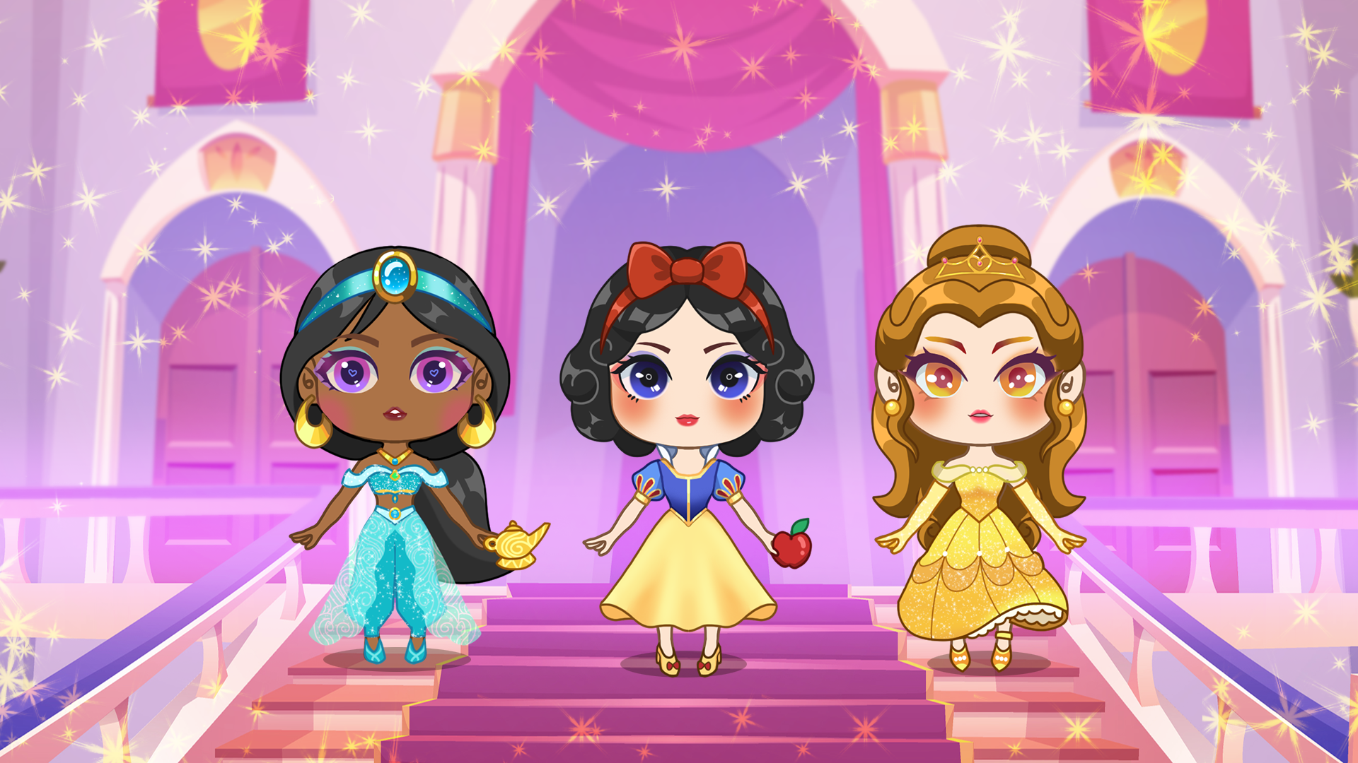 اسکرین شات 1 بازی Chibi Doll: Dress Up Games