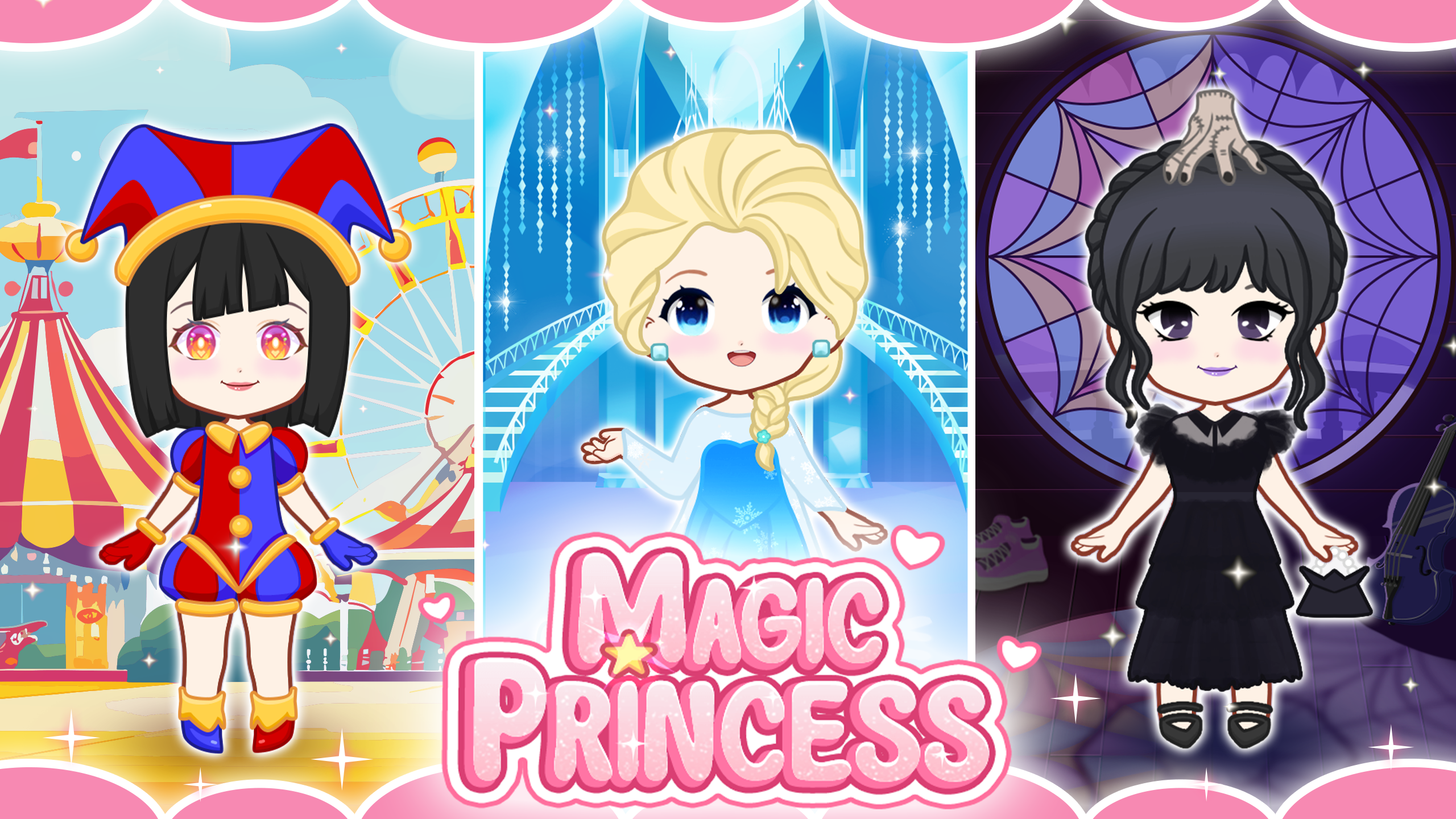 اسکرین شات 1 بازی Magic Princess: Dress Up Doll