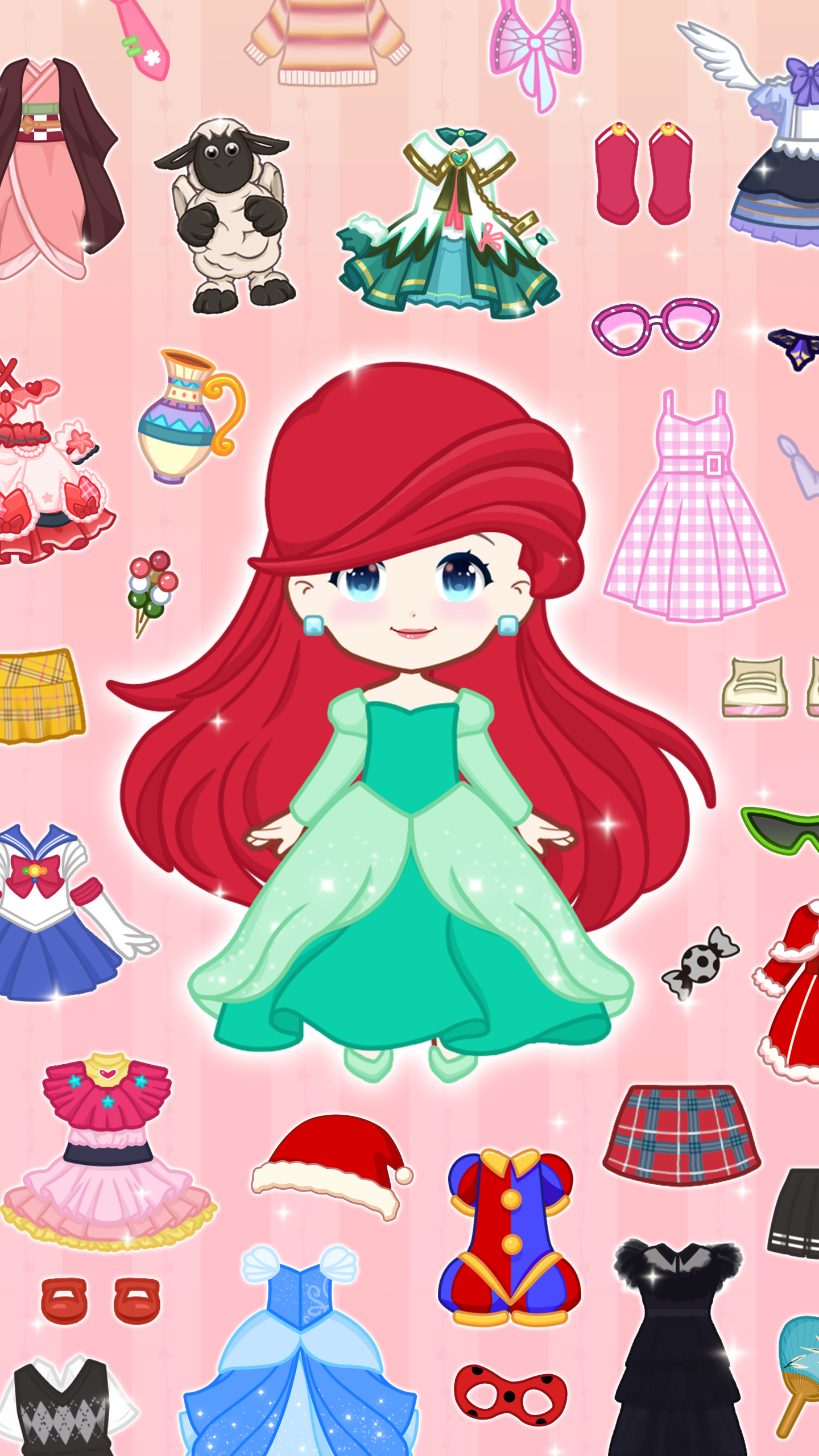 اسکرین شات 2 بازی Magic Princess: Dress Up Doll