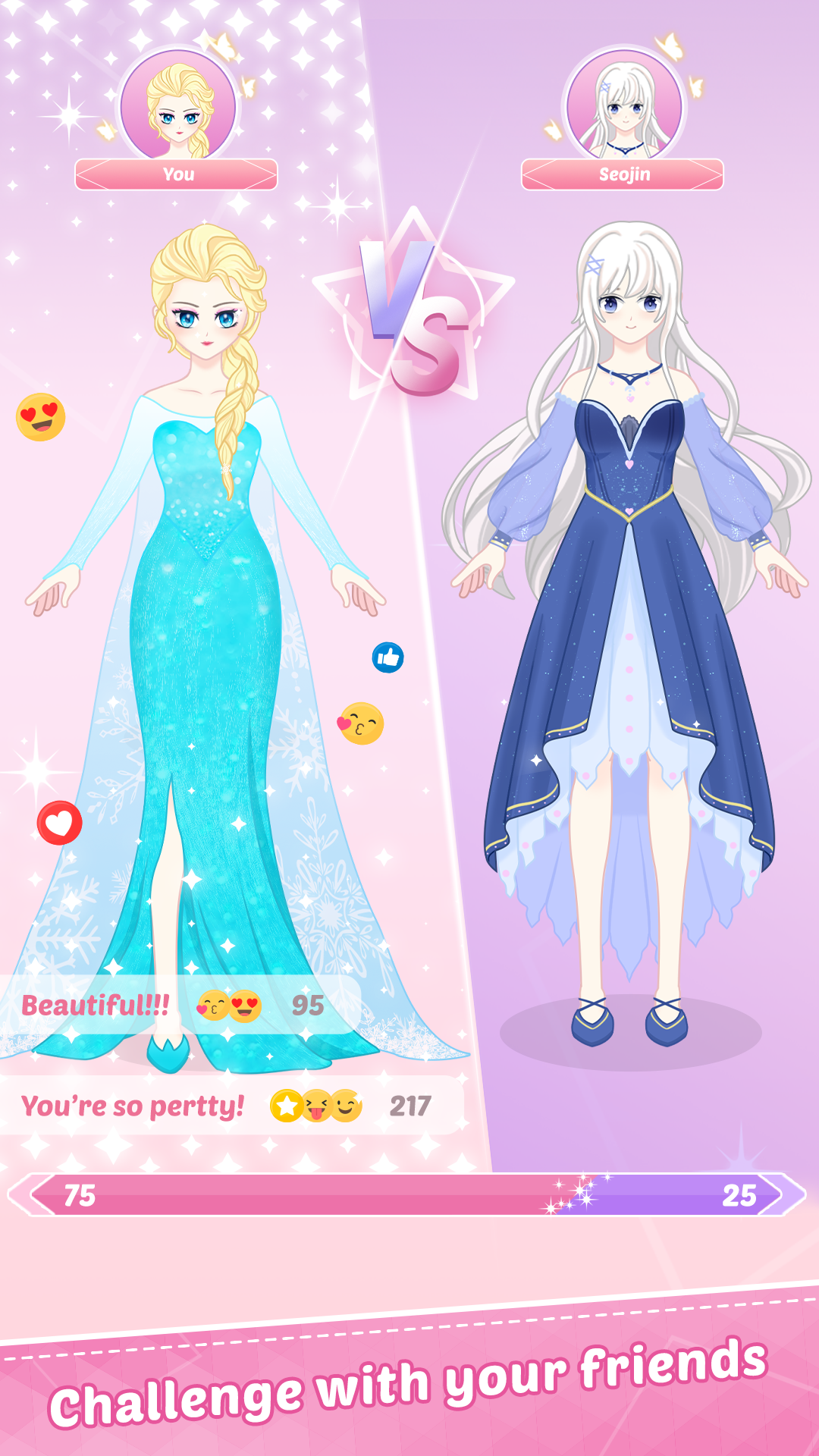 اسکرین شات 5 بازی Princess Dress Up - Sweet Doll