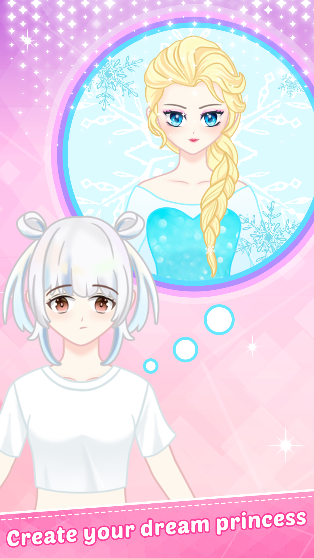 اسکرین شات 1 بازی Princess Dress Up - Sweet Doll