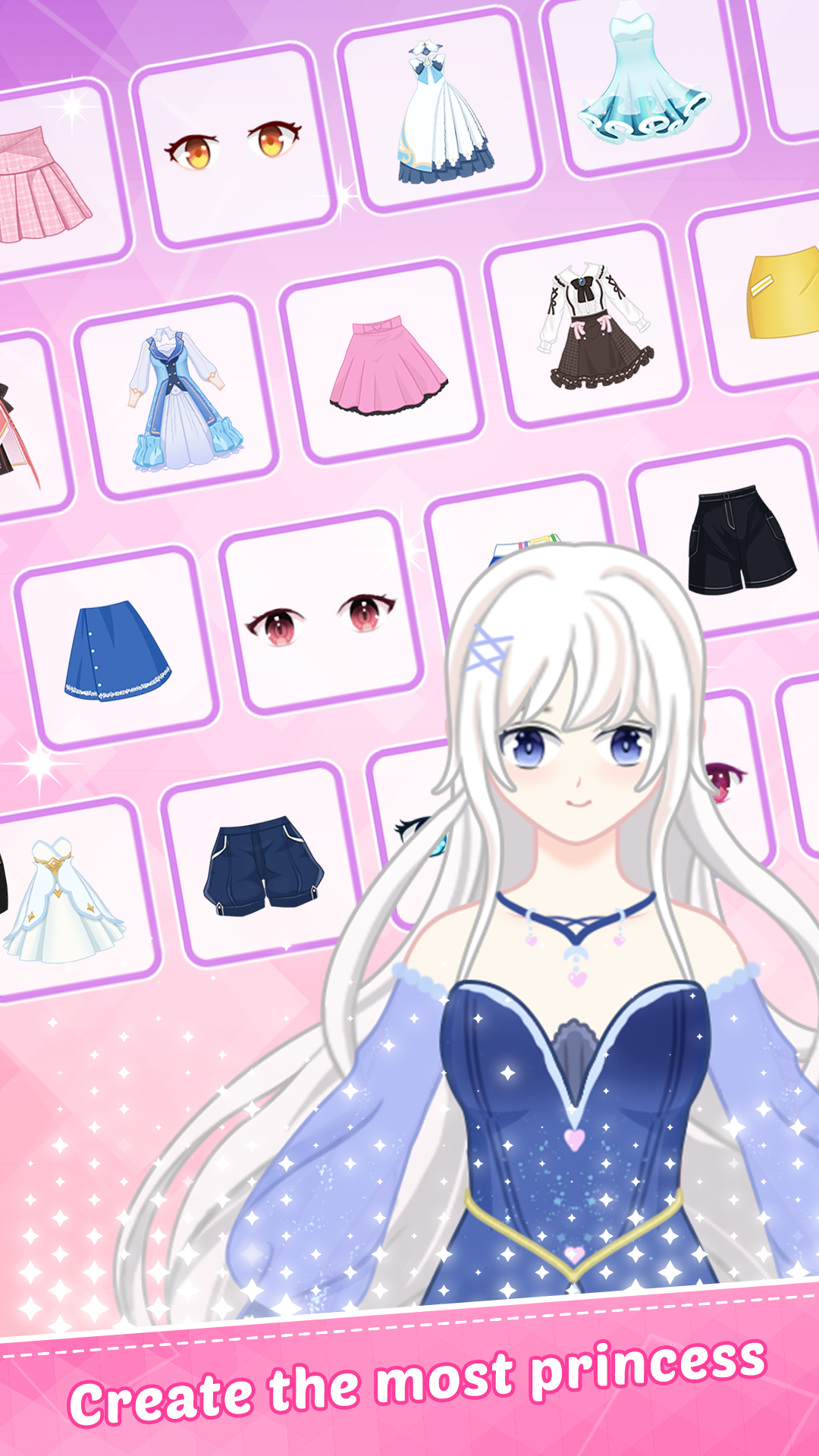 اسکرین شات 4 بازی Princess Dress Up - Sweet Doll
