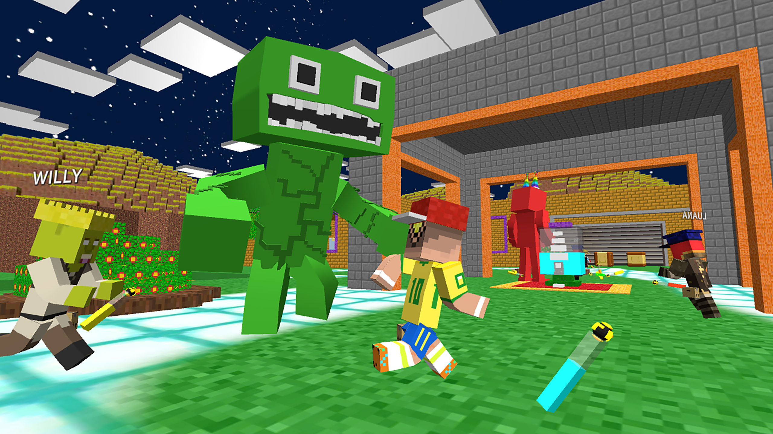 اسکرین شات 3 بازی Blue Monster Maze - 3D Race