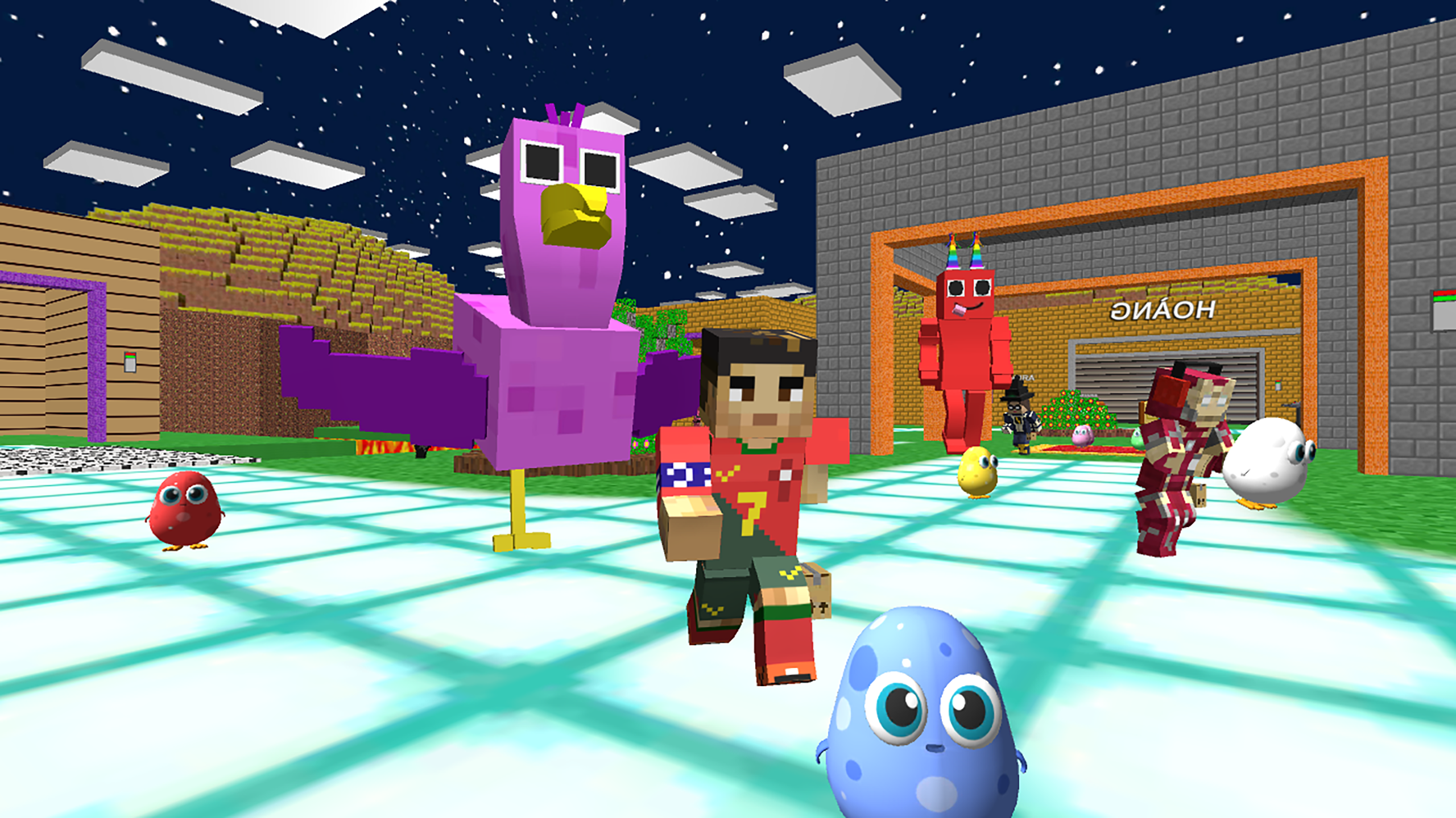 اسکرین شات 2 بازی Blue Monster Maze - 3D Race