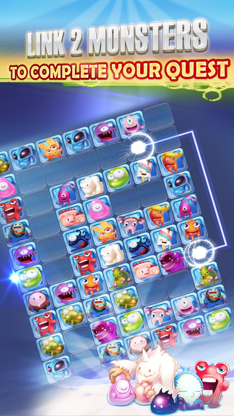 اسکرین شات 2 بازی Monster Connect - Classic link