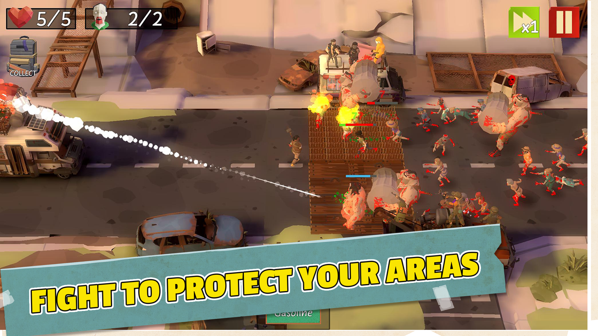 اسکرین شات 1 بازی Defensive Tactics: Zombie Apoc