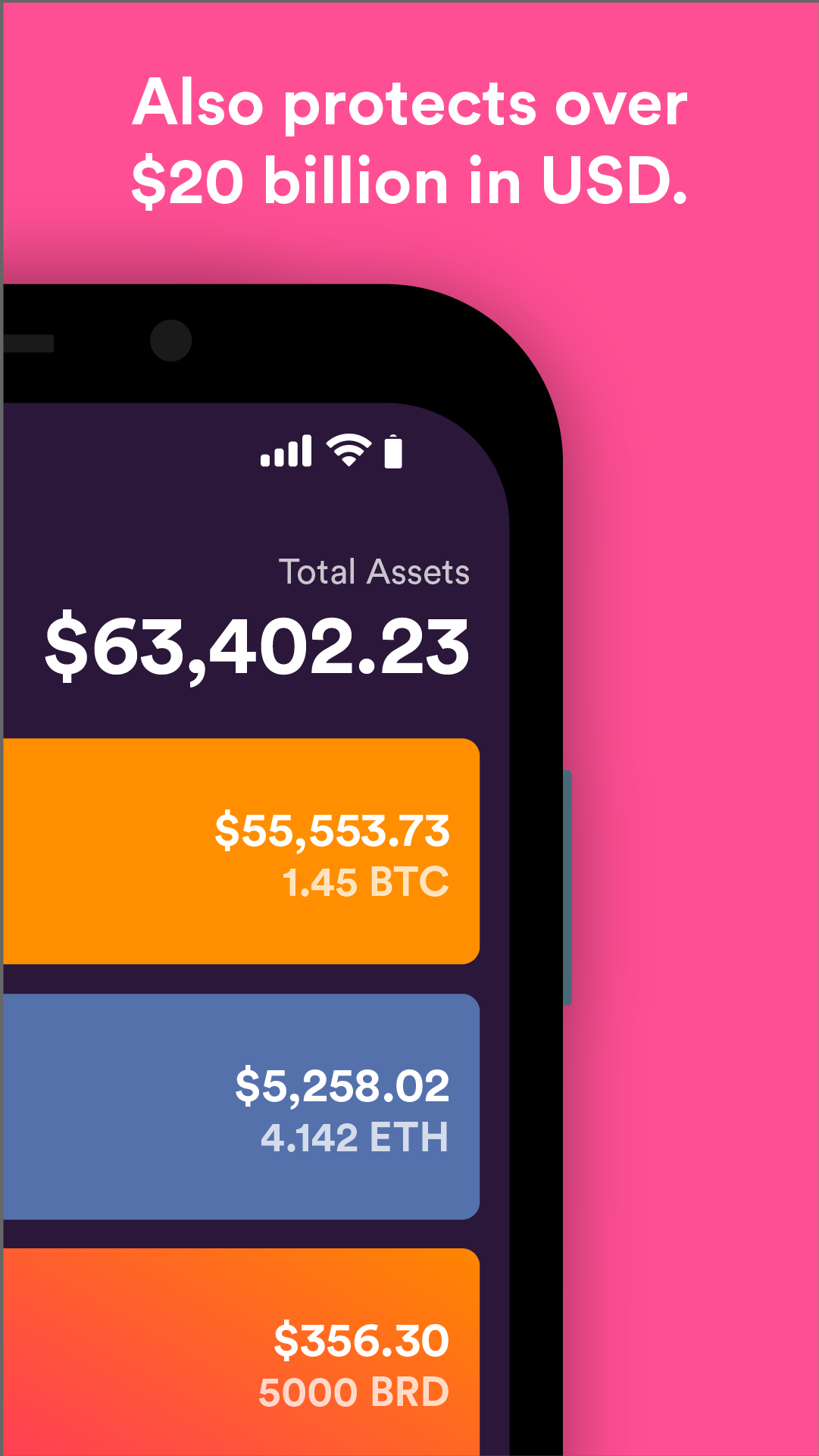 اسکرین شات 2 برنامه BRD Bitcoin Wallet Bitcoin BTC