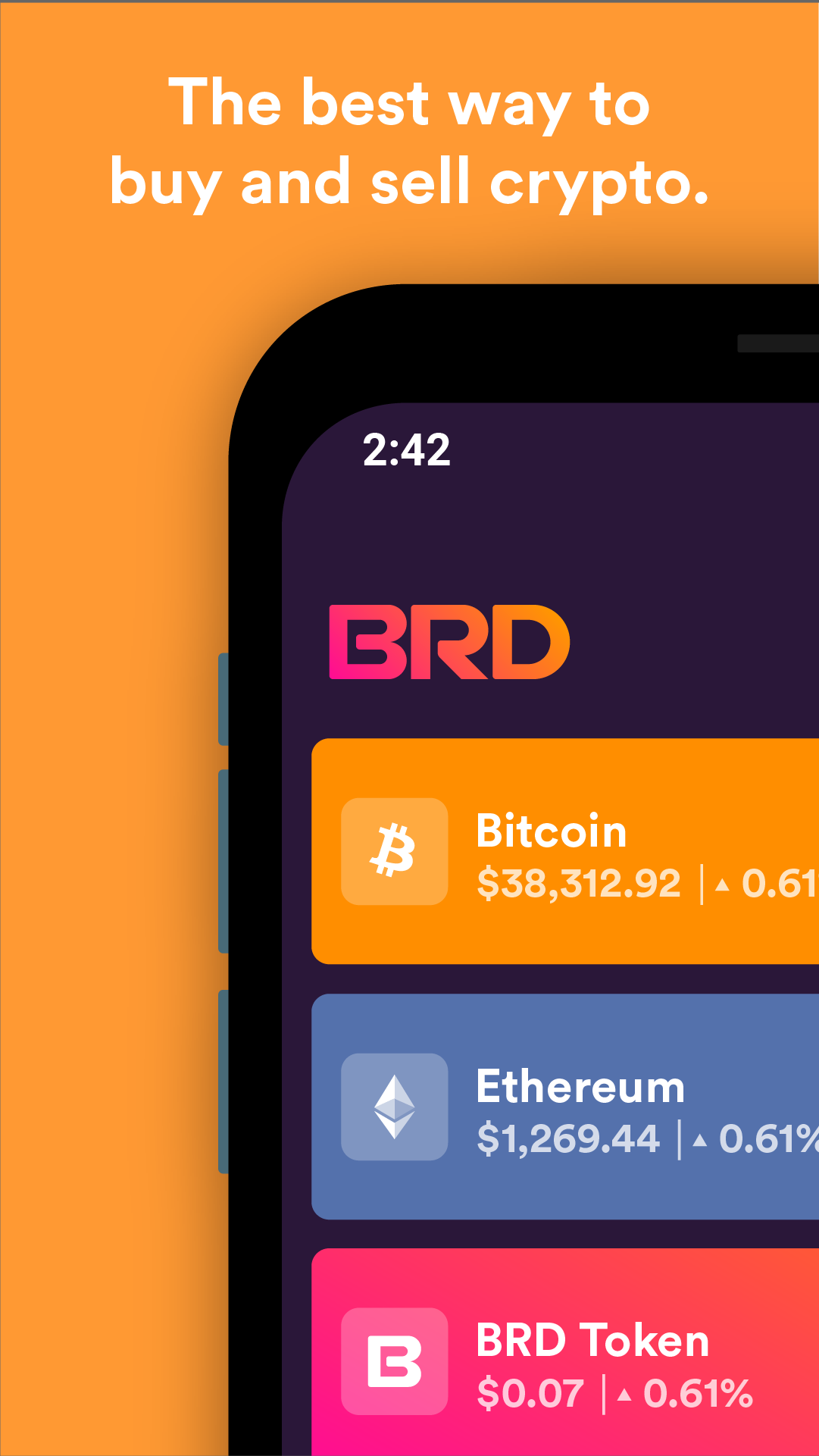 اسکرین شات 1 برنامه BRD Bitcoin Wallet Bitcoin BTC