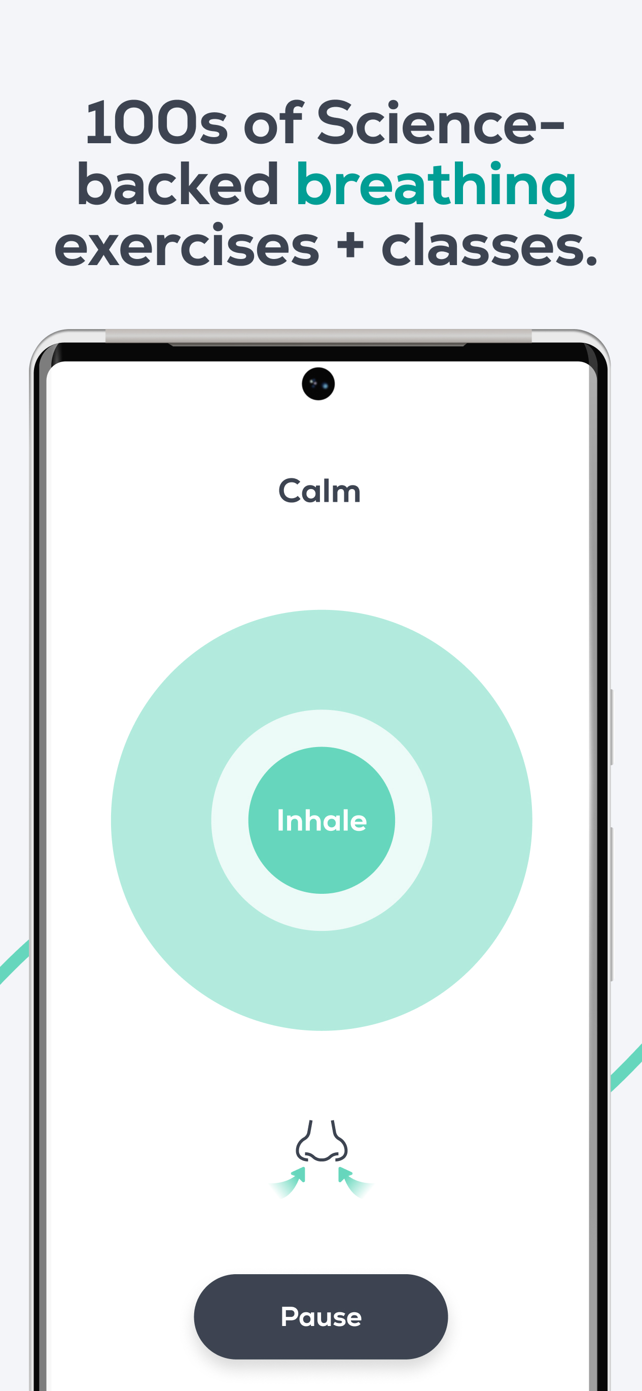 اسکرین شات 3 برنامه Breathwrk: Breathing Exercises