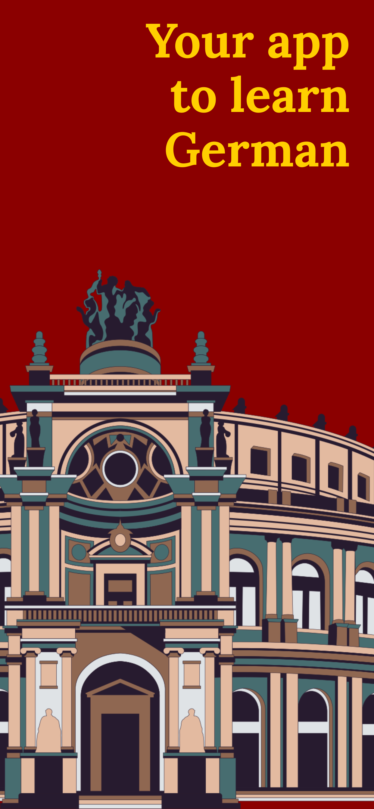 اسکرین شات 1 برنامه Learn German - Beginners