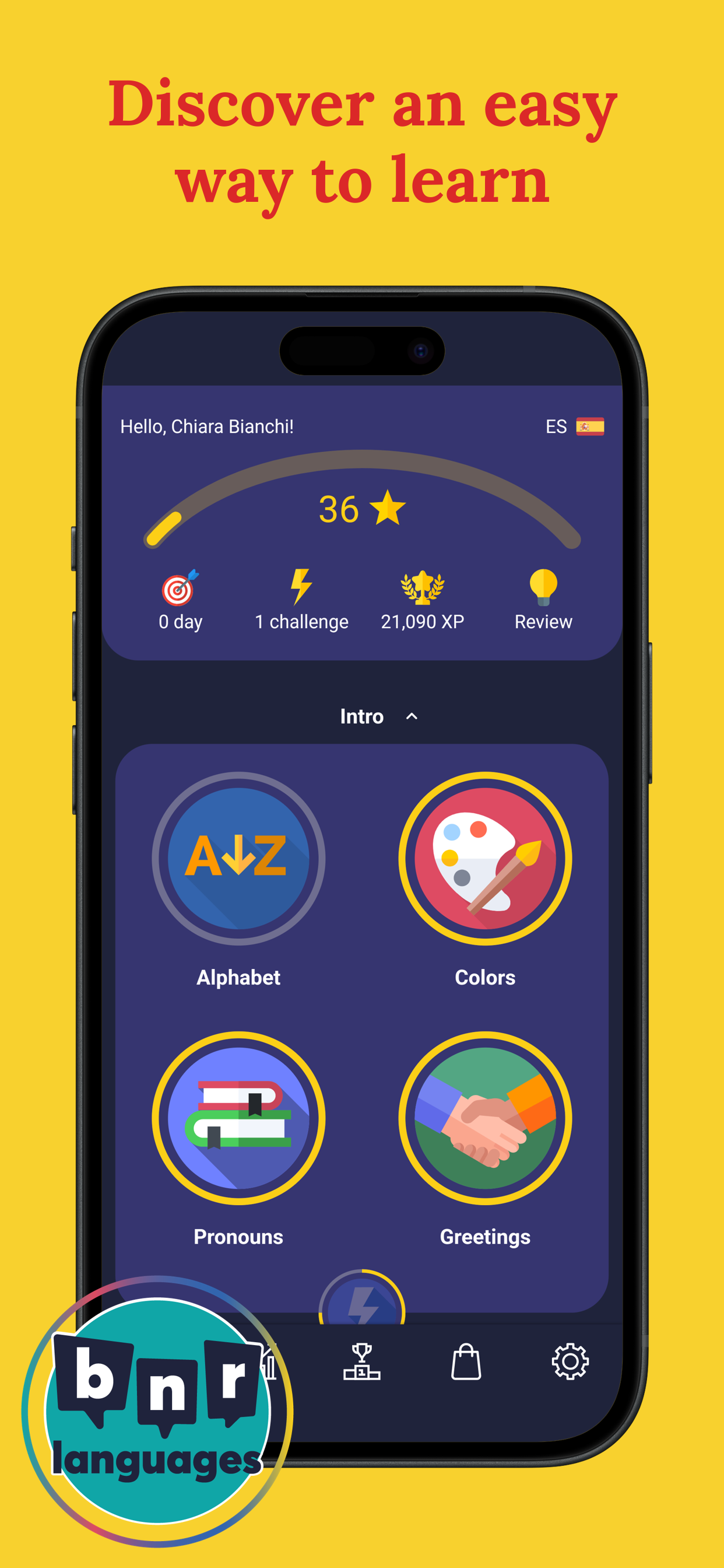 اسکرین شات 2 برنامه Learn Spanish - Beginners