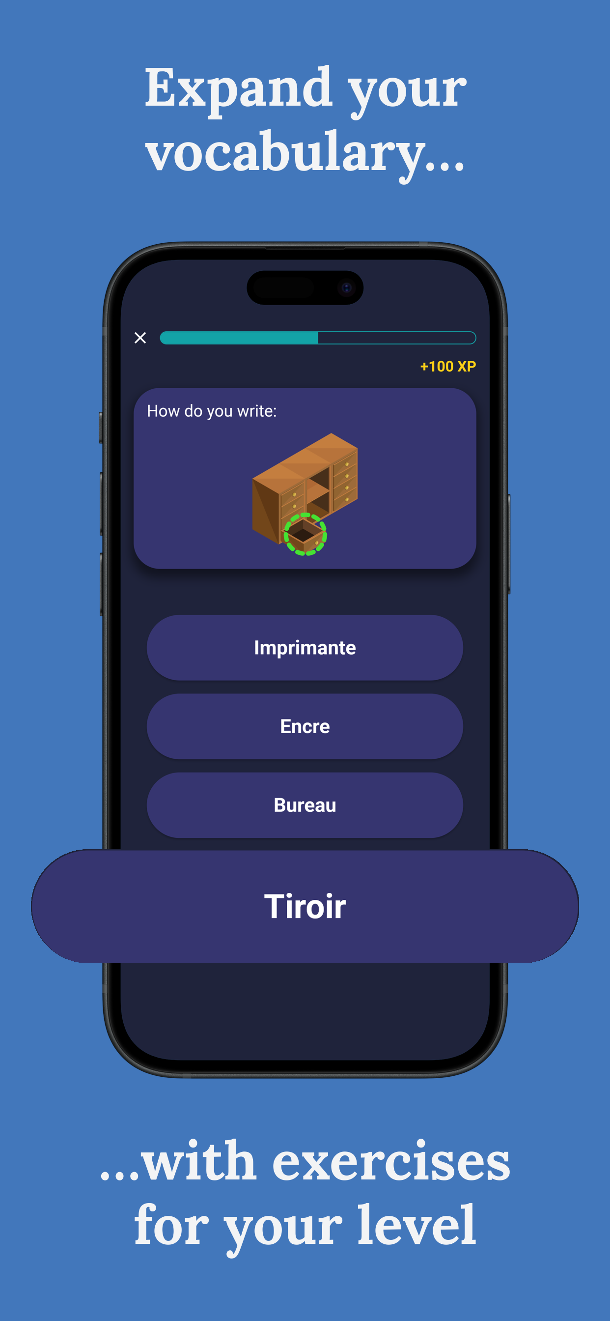 اسکرین شات 4 برنامه Learn French - Beginners