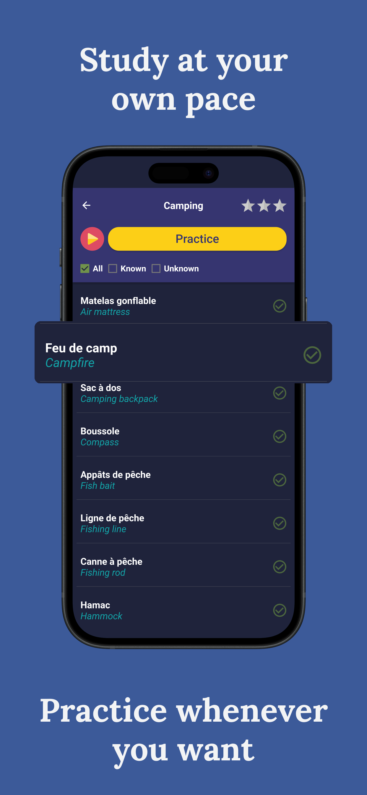 اسکرین شات 3 برنامه Learn French - Beginners
