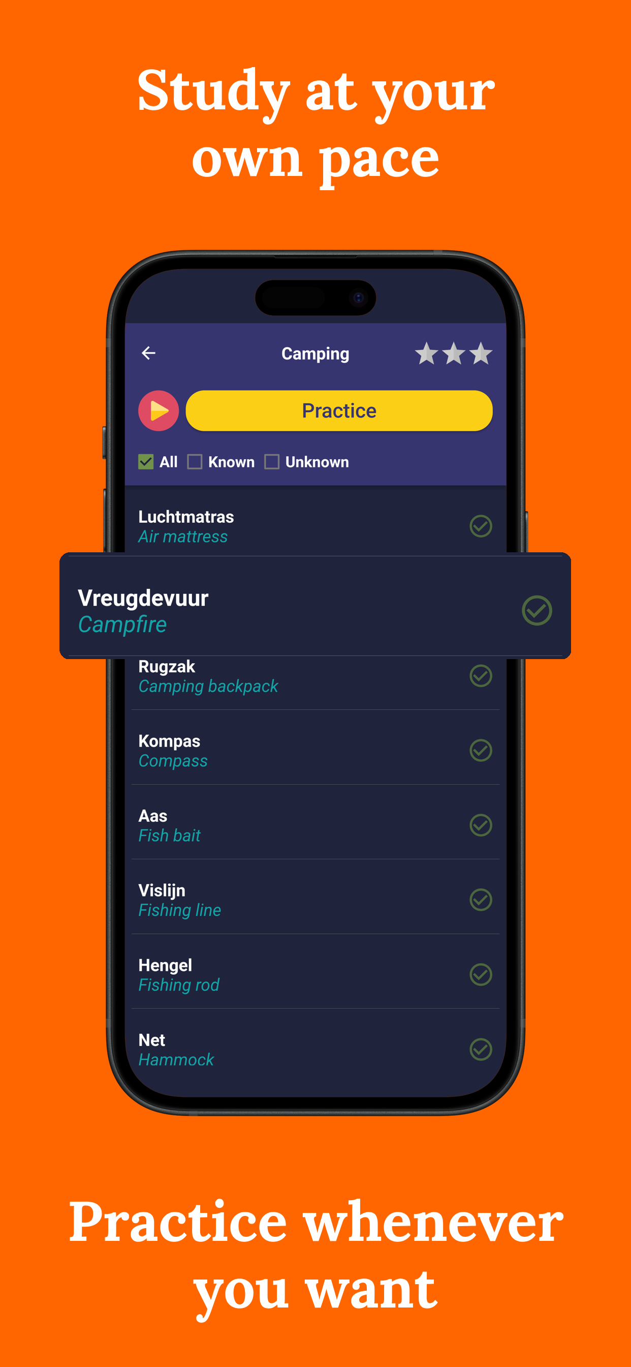اسکرین شات 3 برنامه Learn Dutch - Beginners