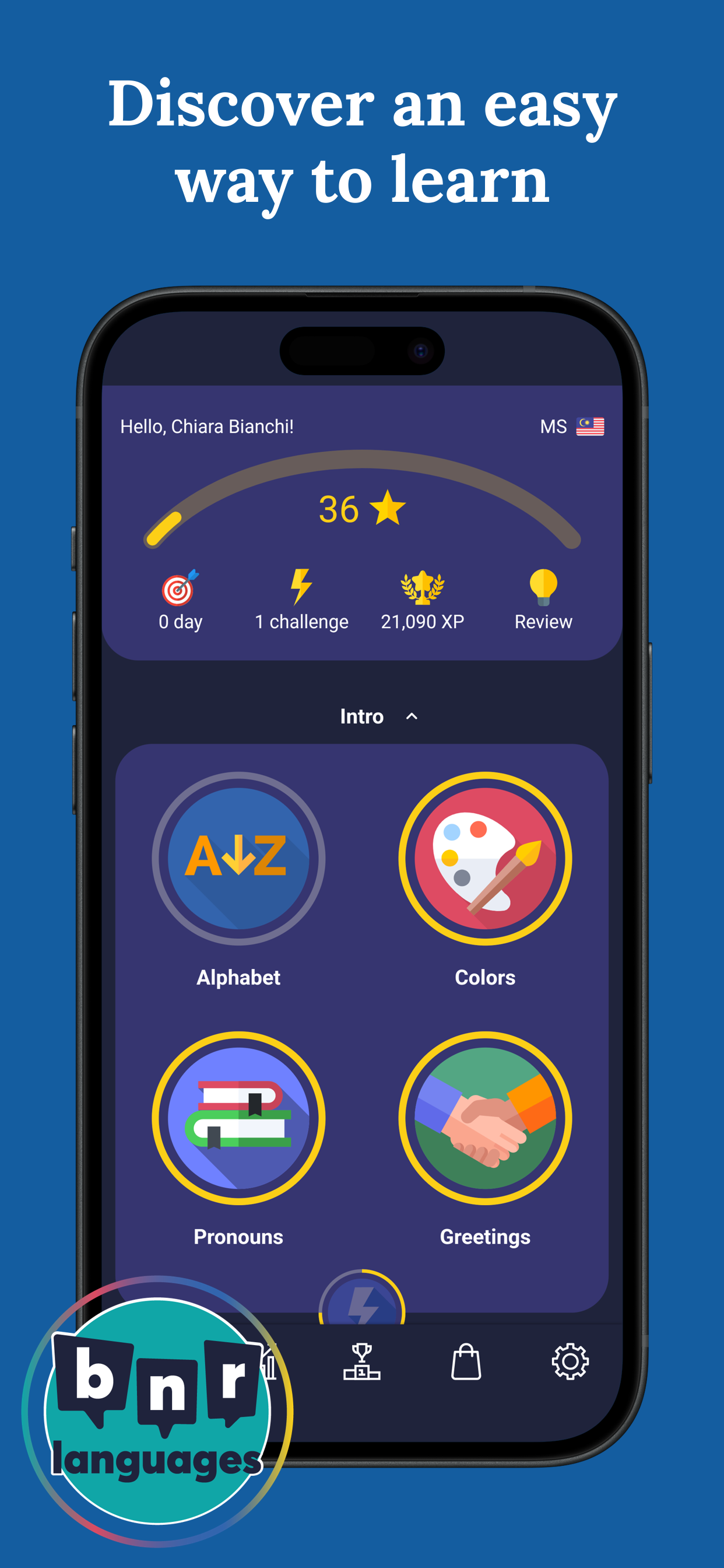 اسکرین شات 2 برنامه Learn Malay - Beginners