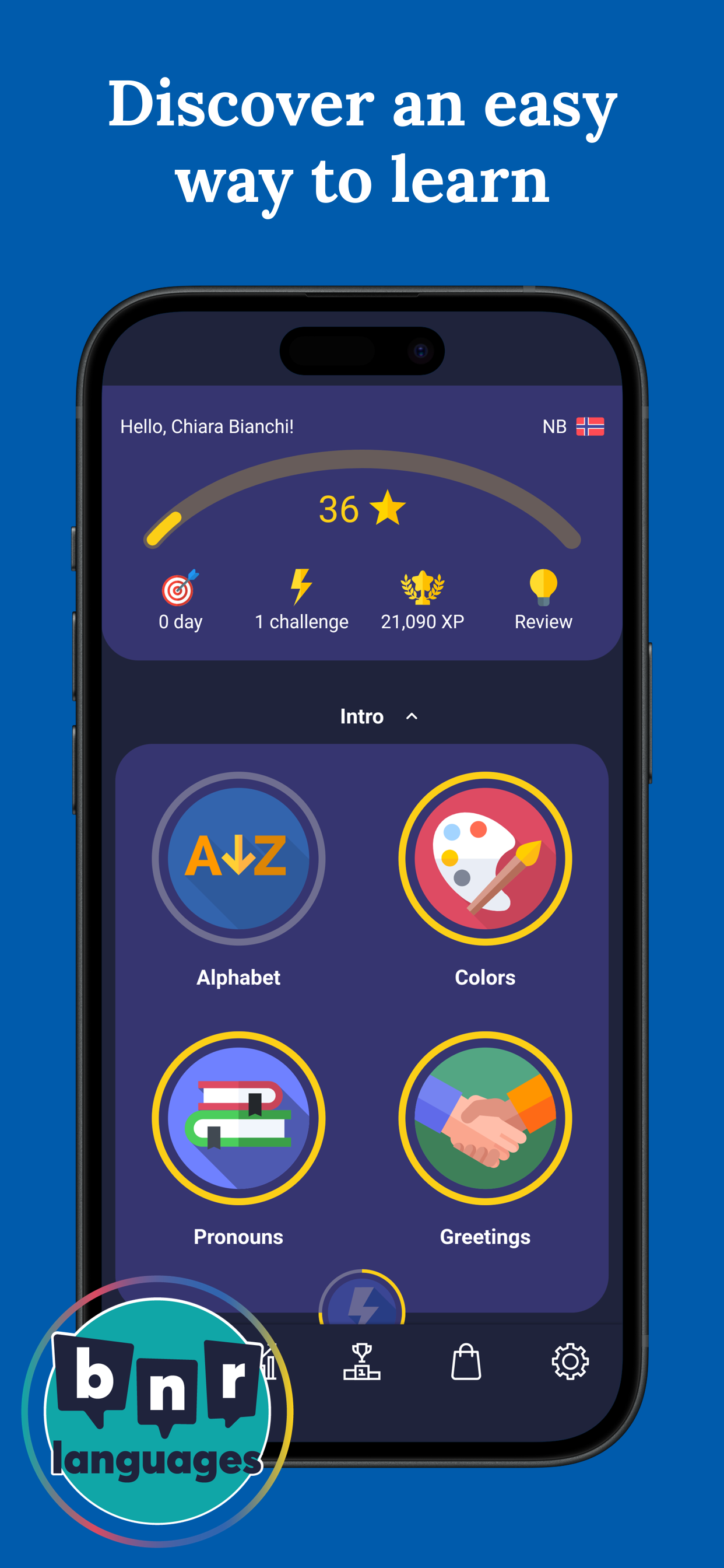 اسکرین شات 2 برنامه Learn Norwegian - Beginners