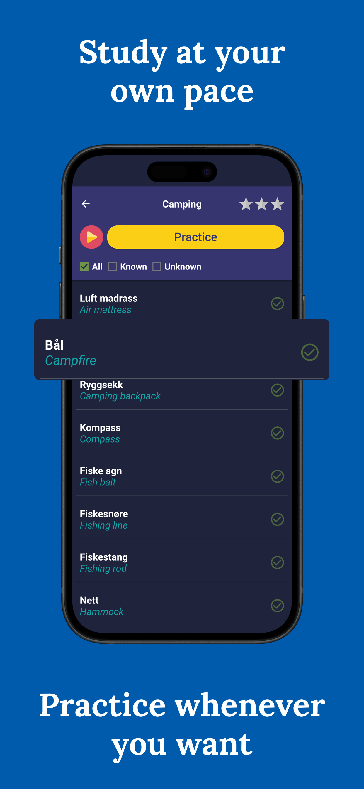 اسکرین شات 3 برنامه Learn Norwegian - Beginners