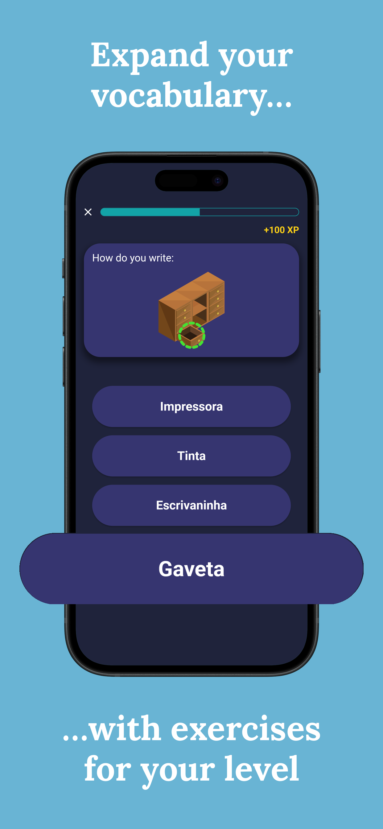 اسکرین شات 4 برنامه Learn Portuguese - Beginners