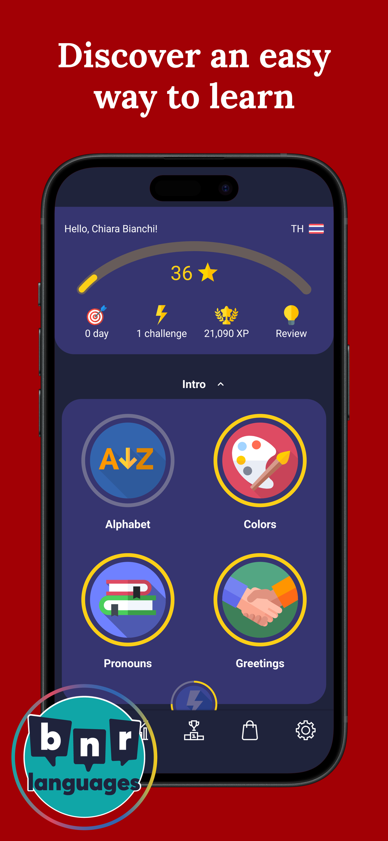 اسکرین شات 2 برنامه Learn Thai - Beginners