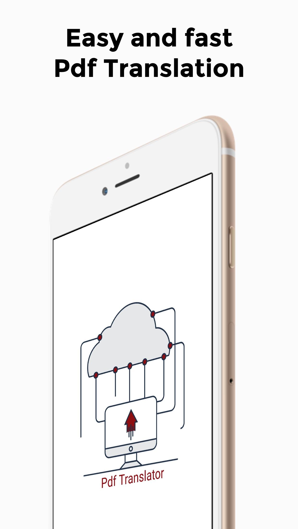 اسکرین شات 1 برنامه PDF Document Translator