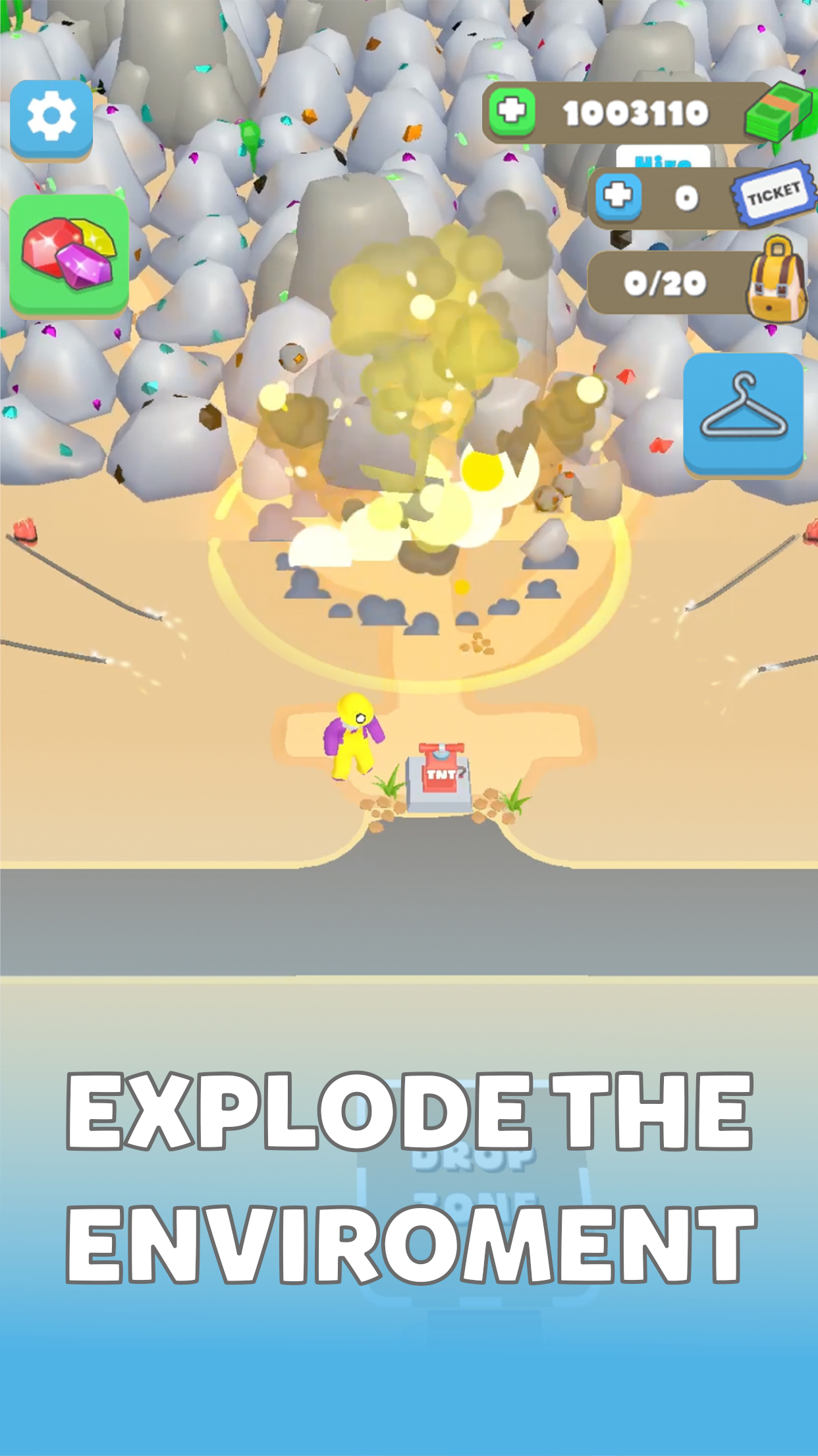 اسکرین شات 1 بازی Miner Tycoon : Big Dynamite