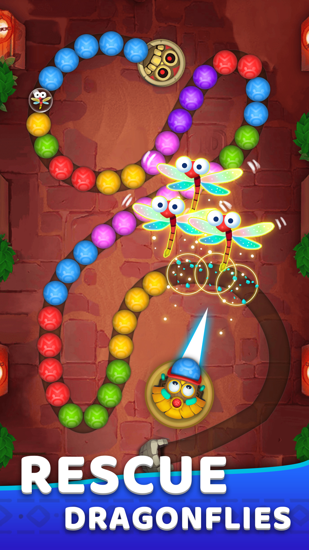 اسکرین شات 2 بازی Marble Shoot Blast