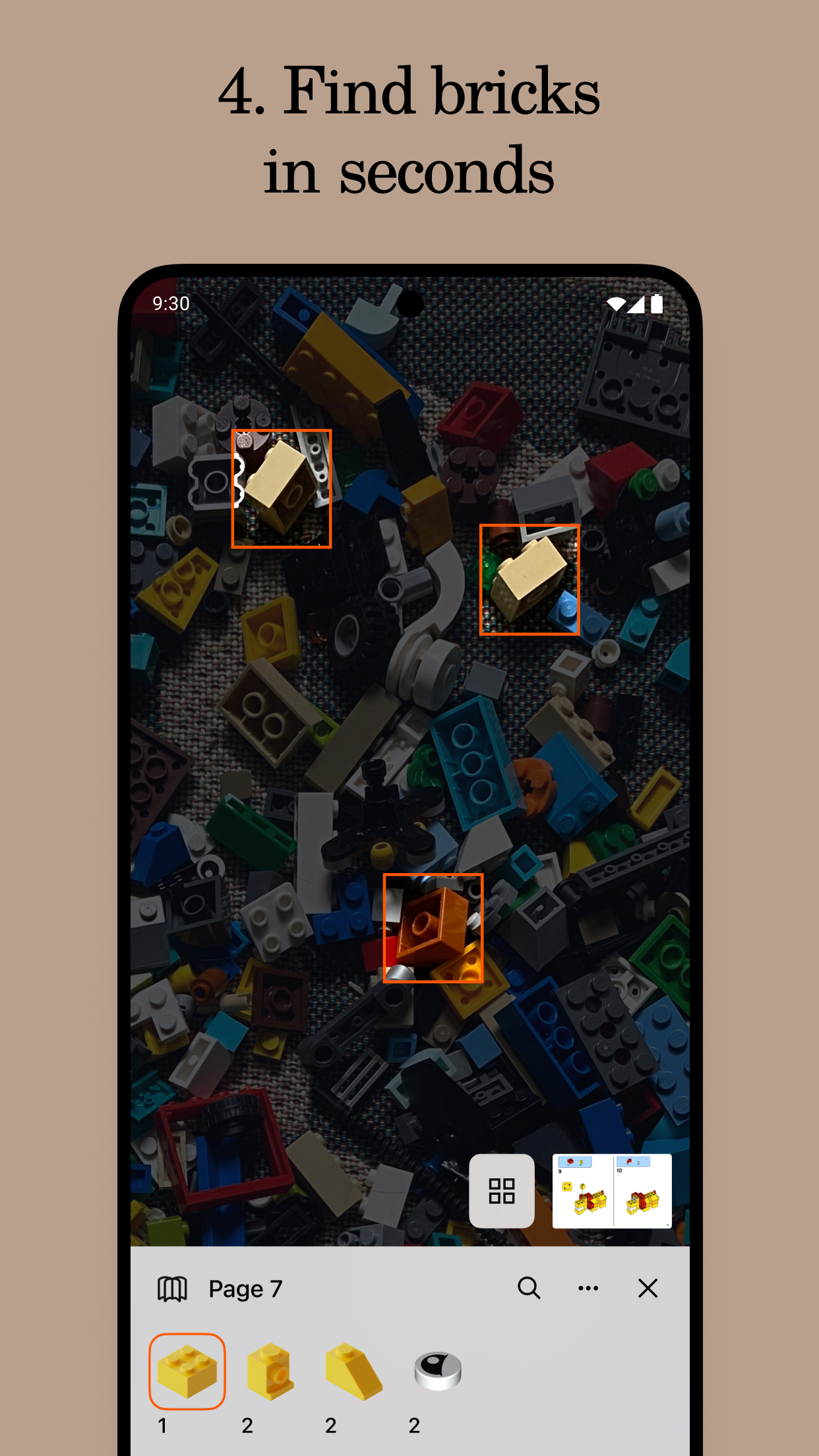 اسکرین شات 6 برنامه Brickit