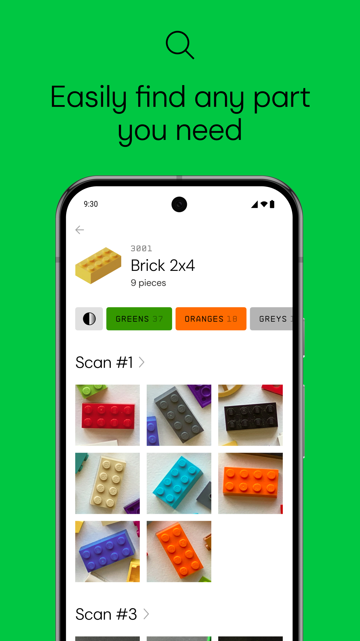 اسکرین شات 5 برنامه Pileometer by Brickit