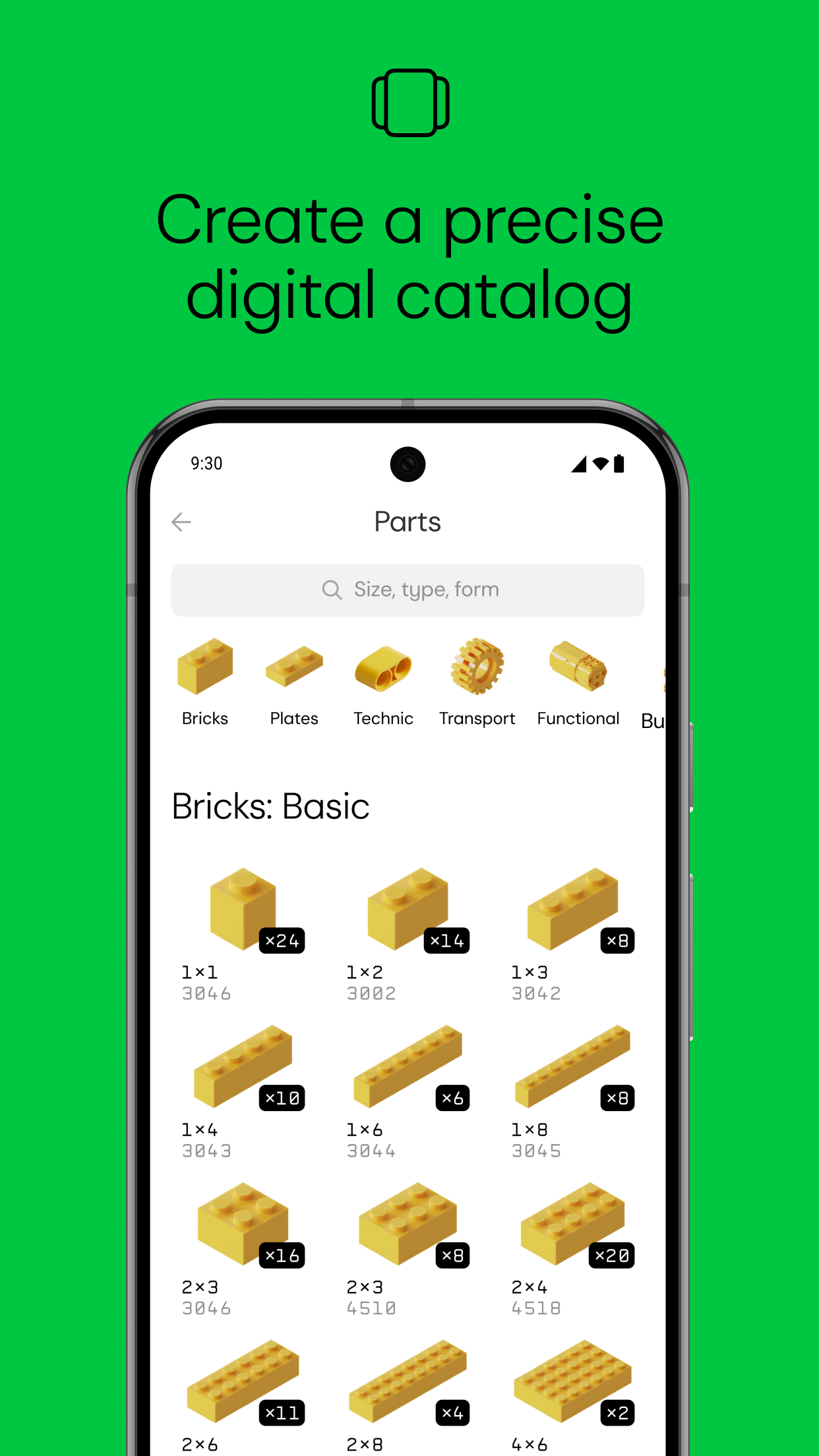 اسکرین شات 4 برنامه Pileometer by Brickit