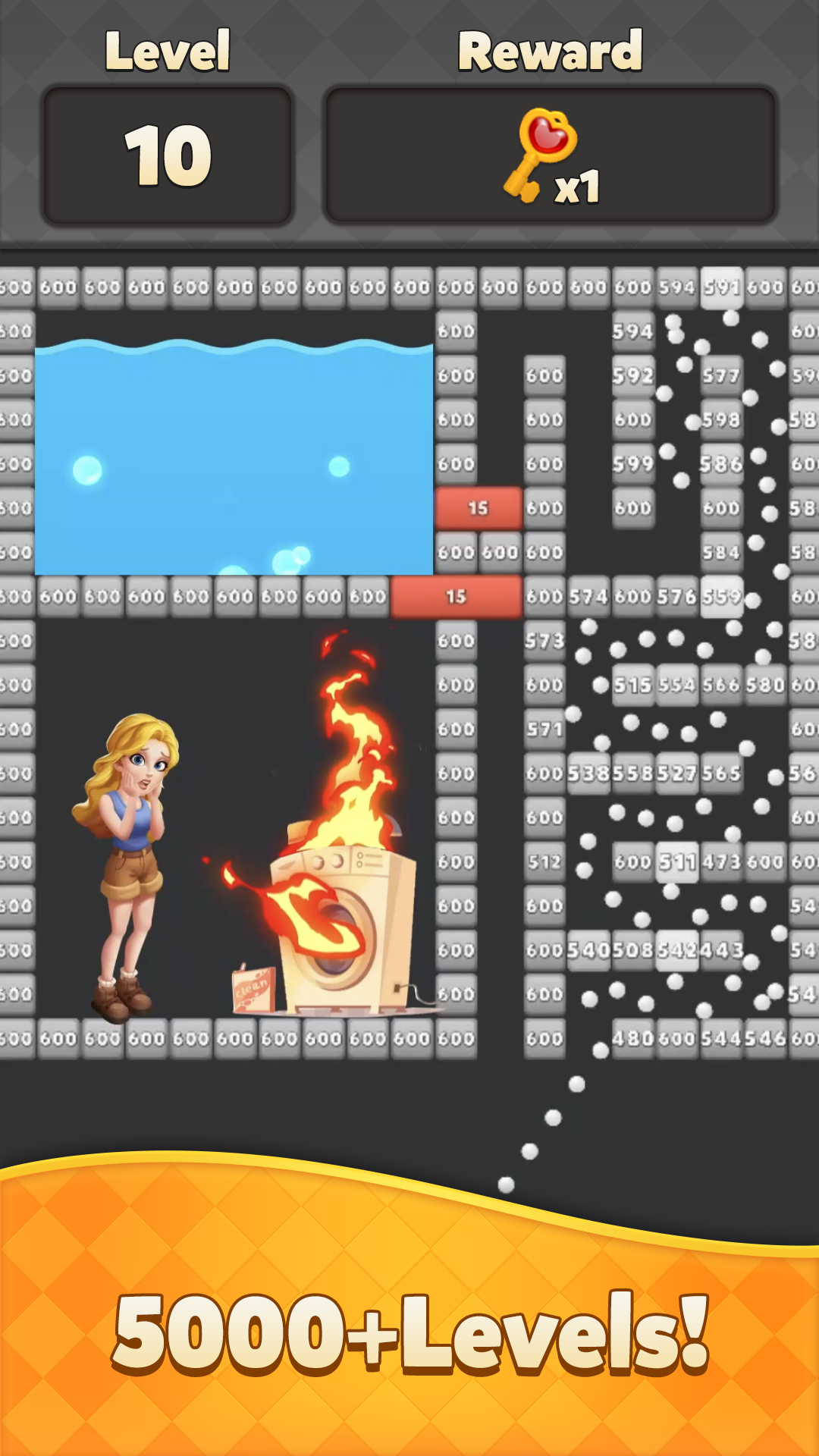 اسکرین شات 1 بازی Bricks Legend