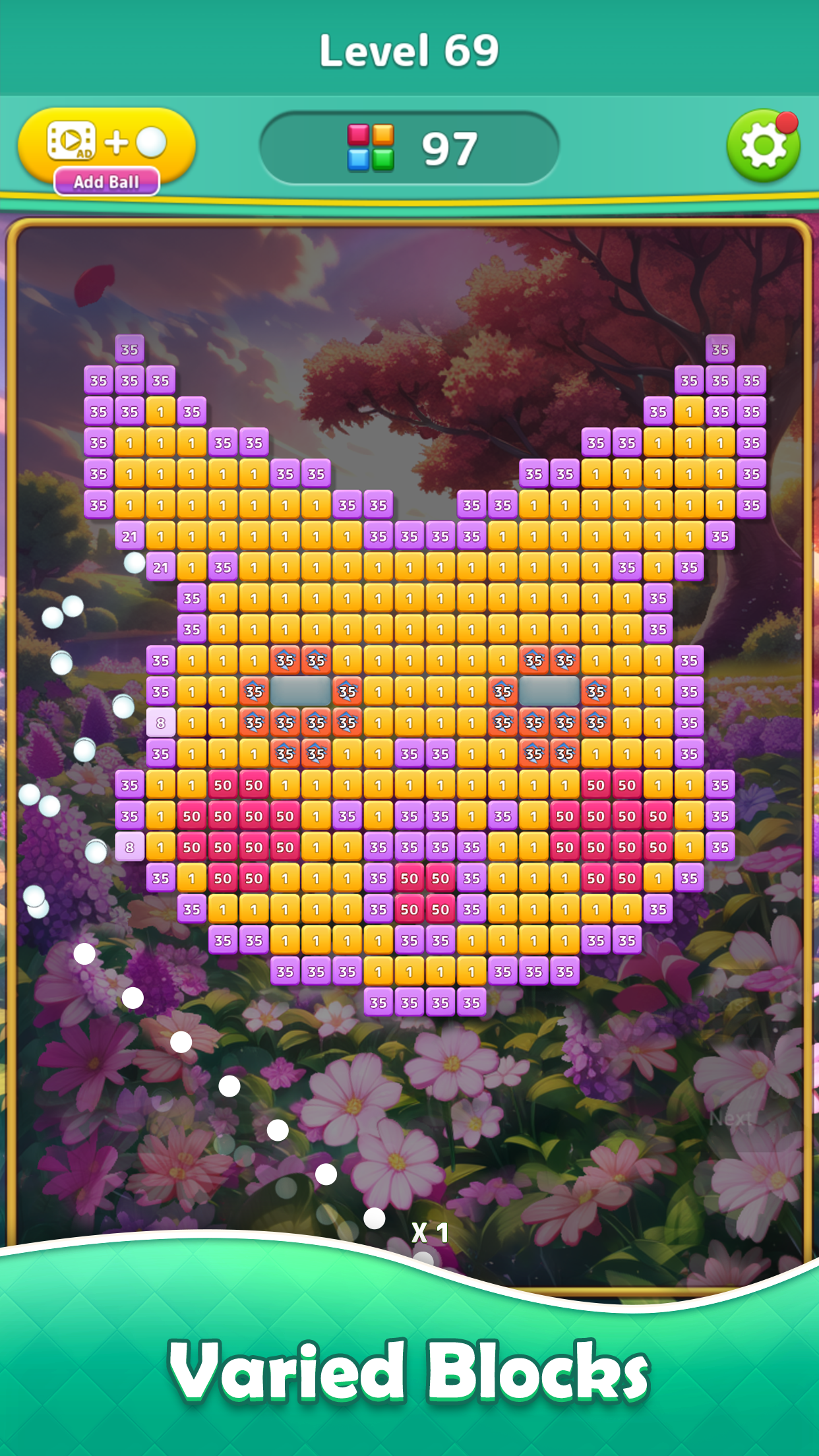 اسکرین شات 7 بازی Bricks Ball Journey