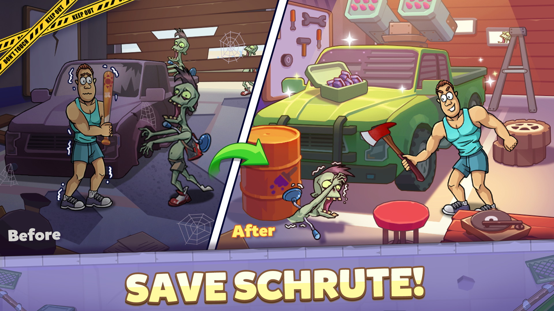 اسکرین شات 8 بازی Breaker Fun 2: Zombie Brick