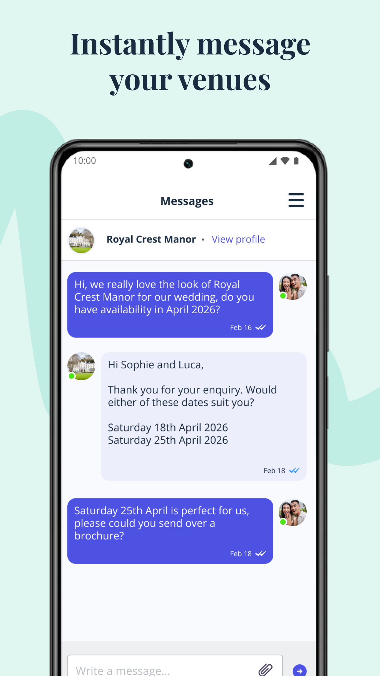 اسکرین شات 7 برنامه Bridebook - Wedding Planner